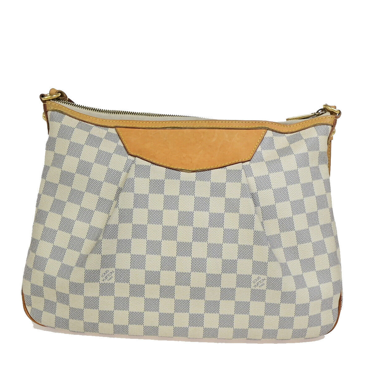 Louis Vuitton Siracusa Mm Canvas Shoulder Bag ()