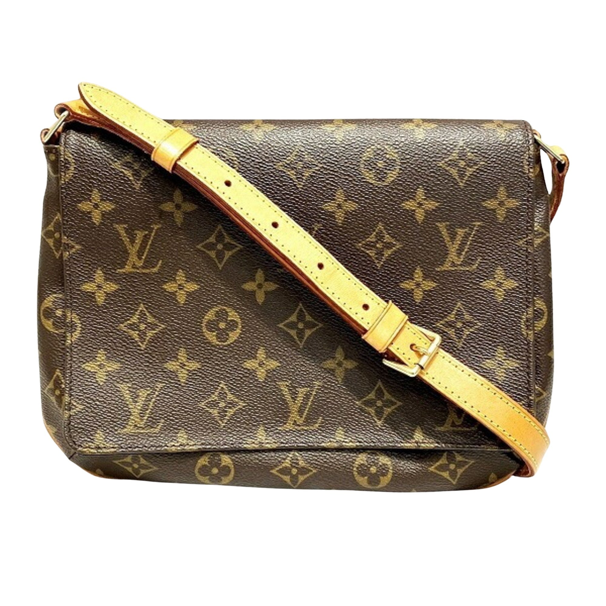 Louis Vuitton Musette Tango Canvas Shoulder Bag ()