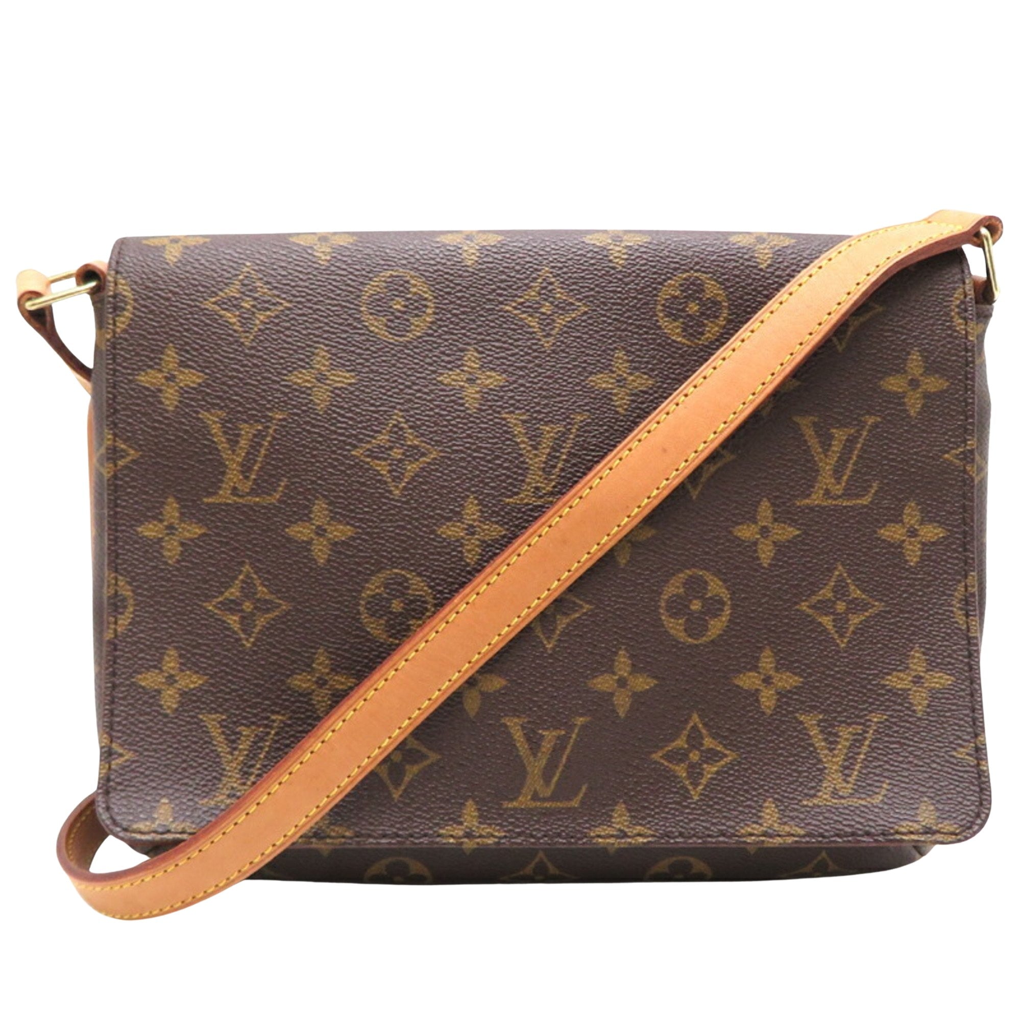 Louis Vuitton Musette Tango Canvas Shoulder Bag ()