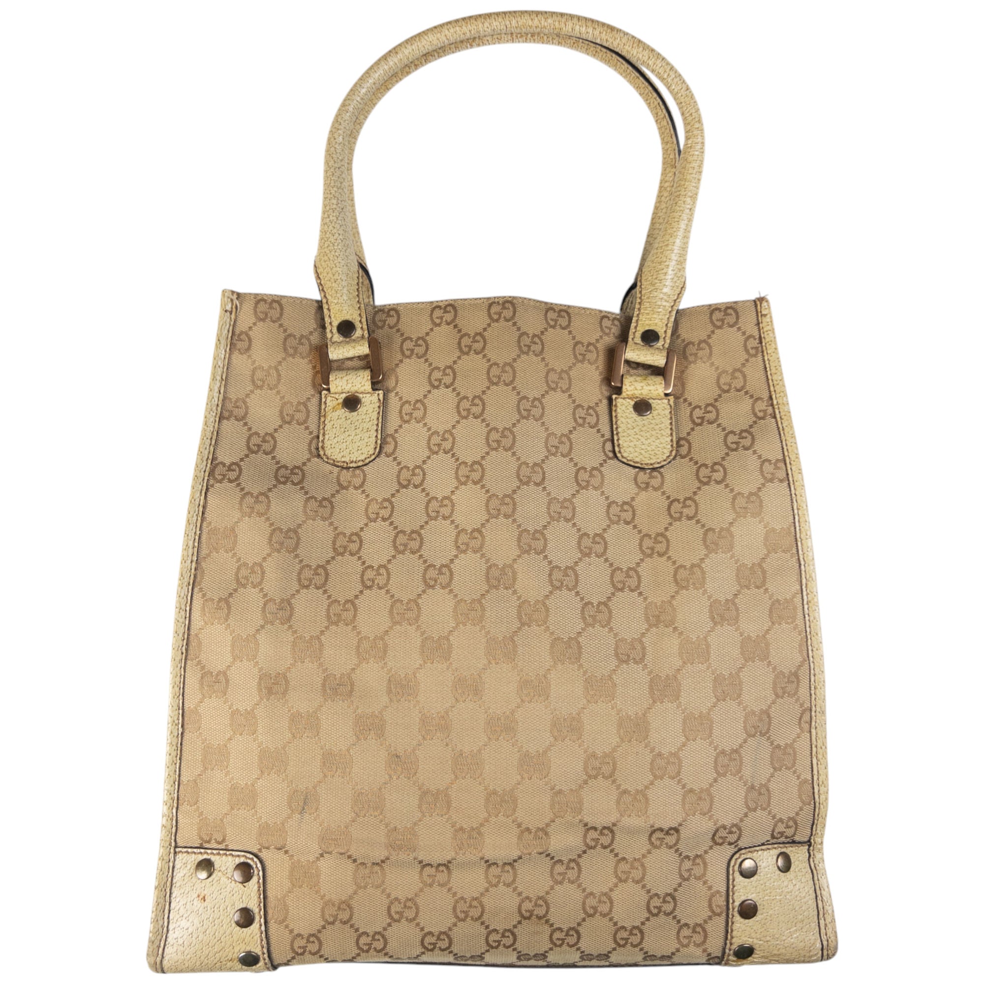 Vintage Gucci Monogram Shoulder Bag