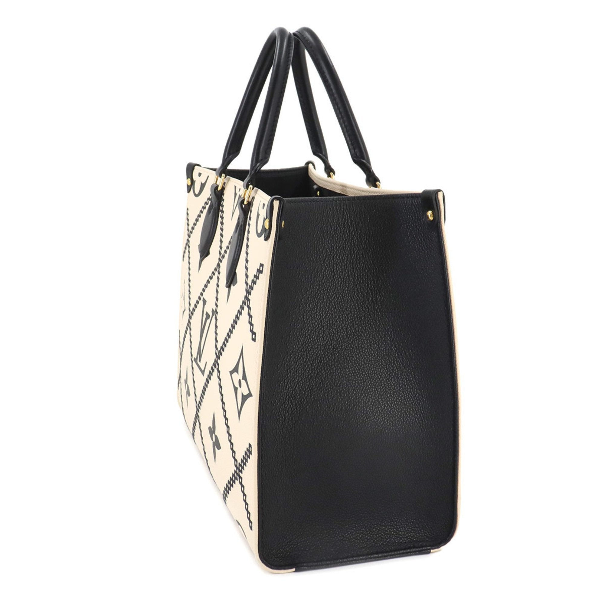 Louis Vuitton Onthego Leather Shoulder Bag ()