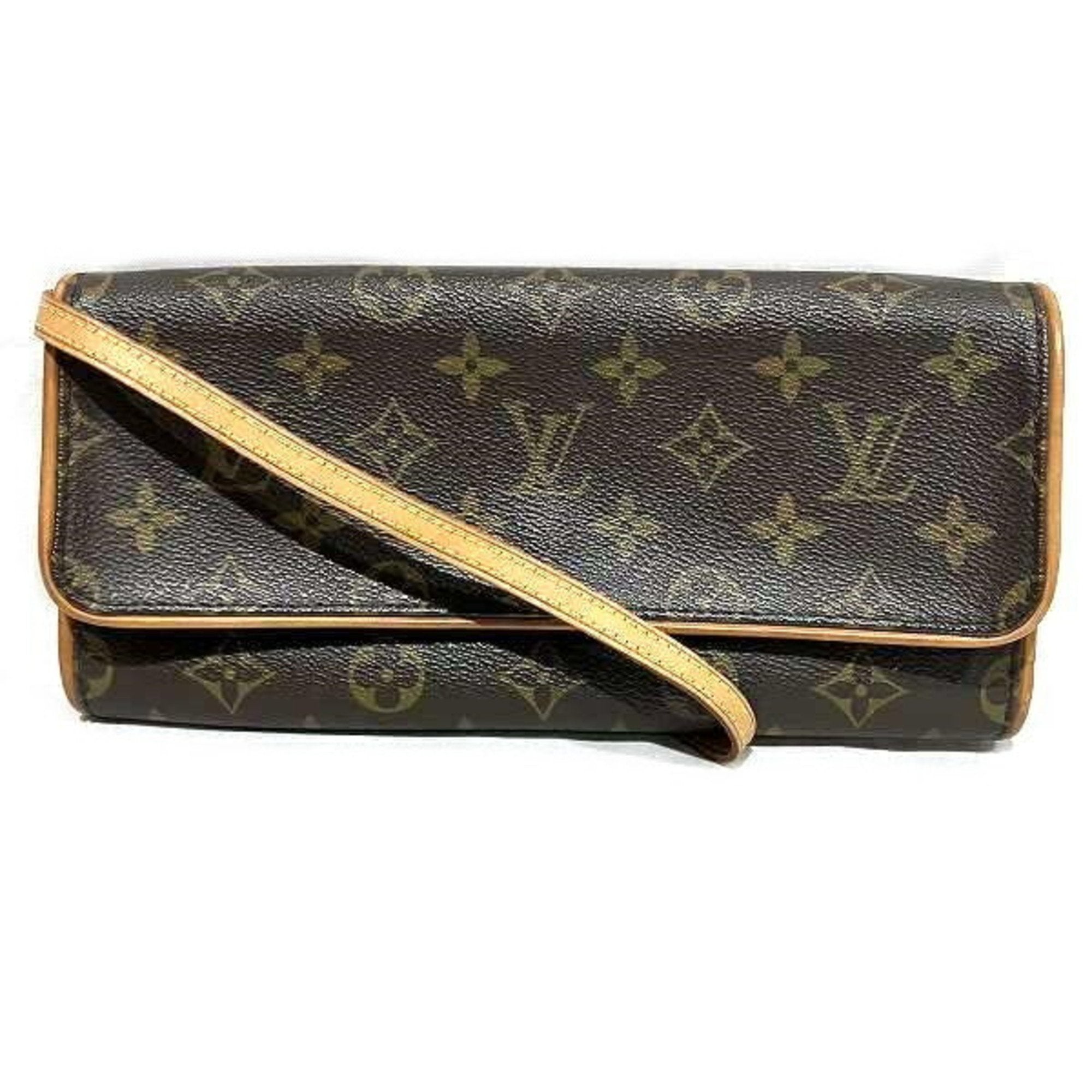 Louis Vuitton Pochette Twin Canvas Shoulder Bag ()