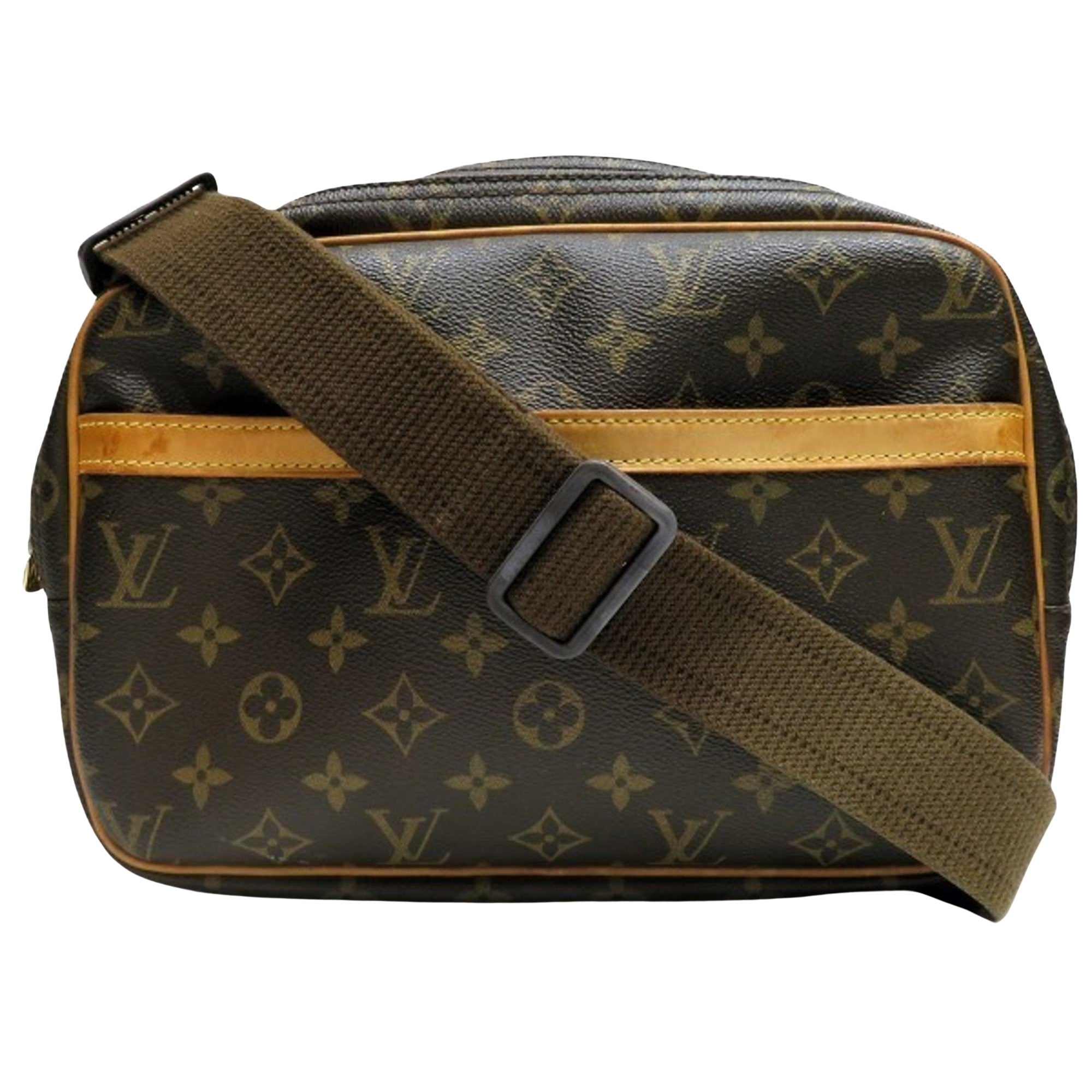 Louis Vuitton Reporter Canvas Shoulder Bag ()