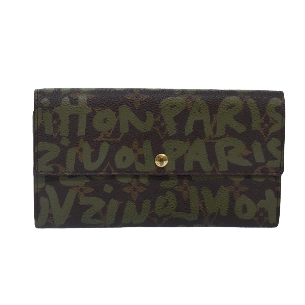 Louis Vuitton Portefeuille Sarah Canvas Wallet ()