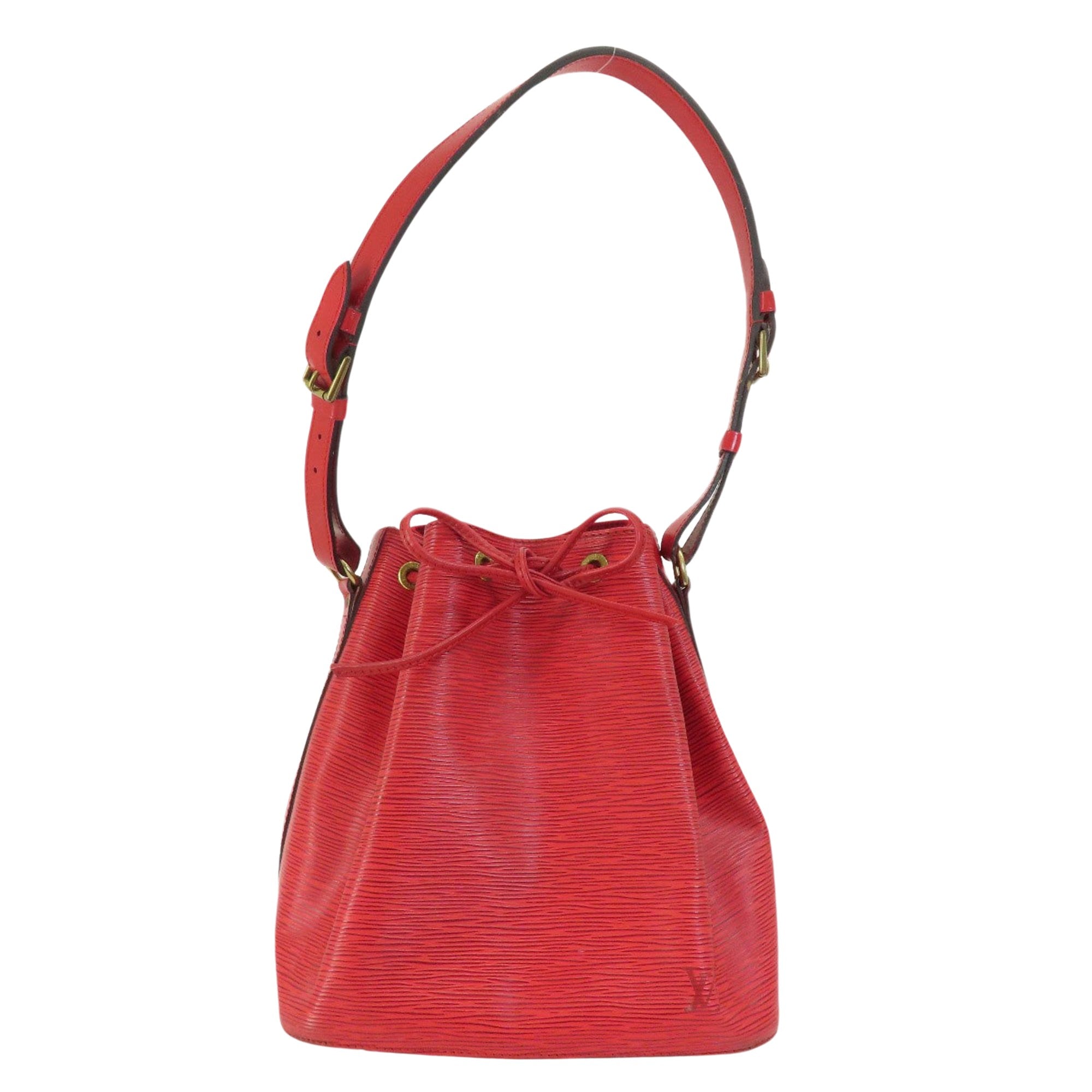 Louis Vuitton Petit Noé Leather Shoulder Bag ()