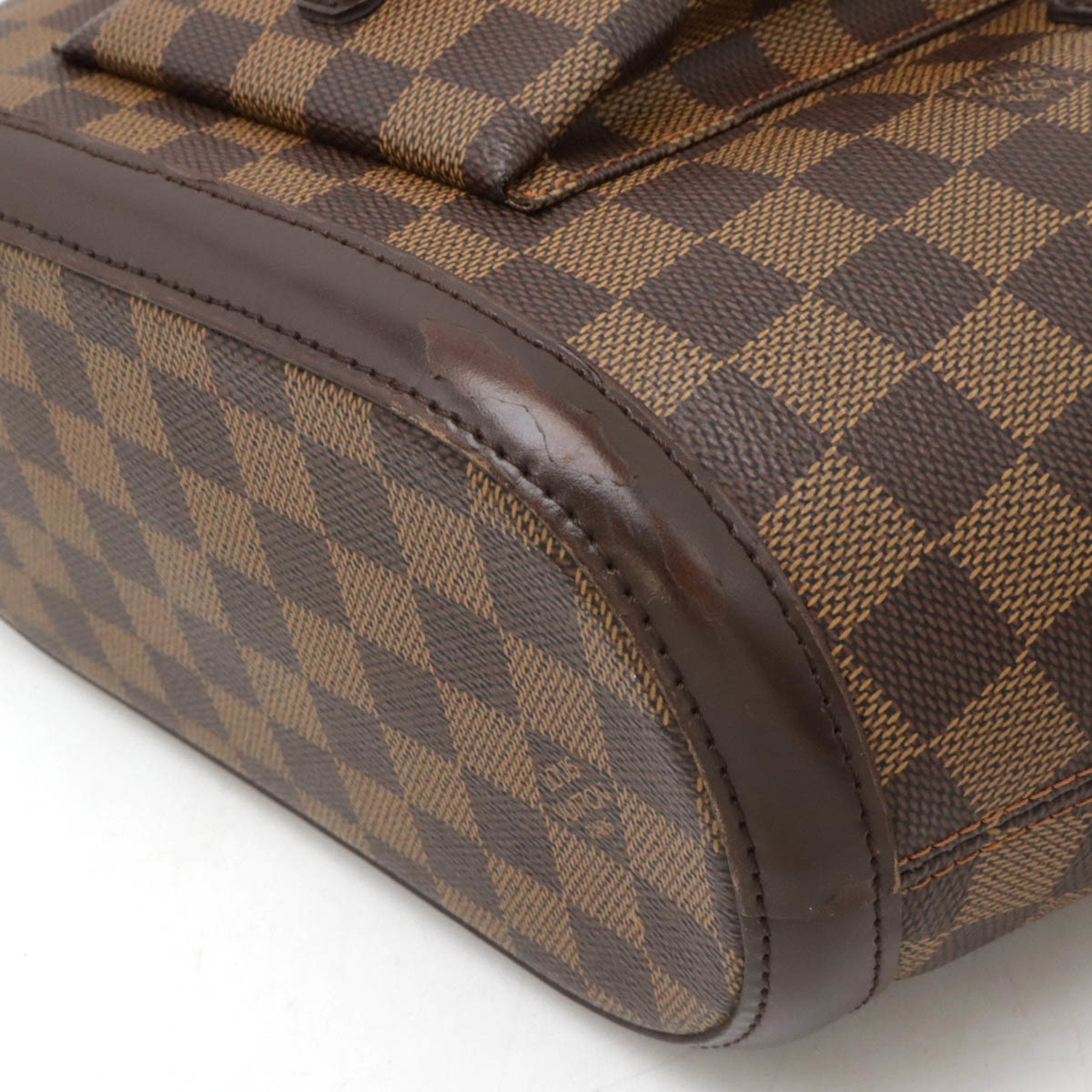 Louis Vuitton Manosque Canvas Shoulder Bag ()