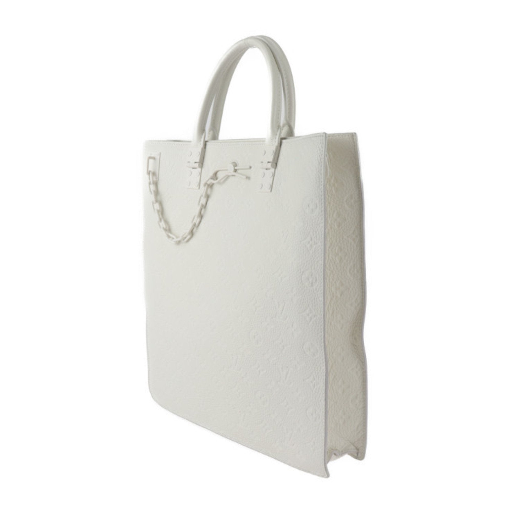 Louis Vuitton Sac Plat Leather Shoulder Bag ()