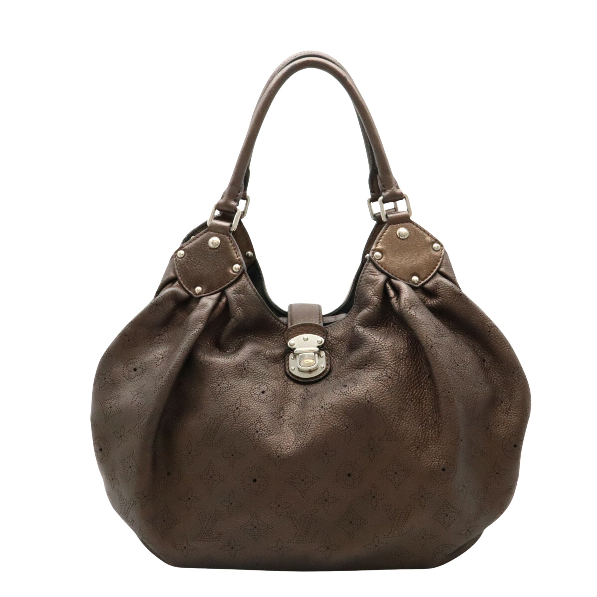 Louis Vuitton Mahina Leather Shoulder Bag ()