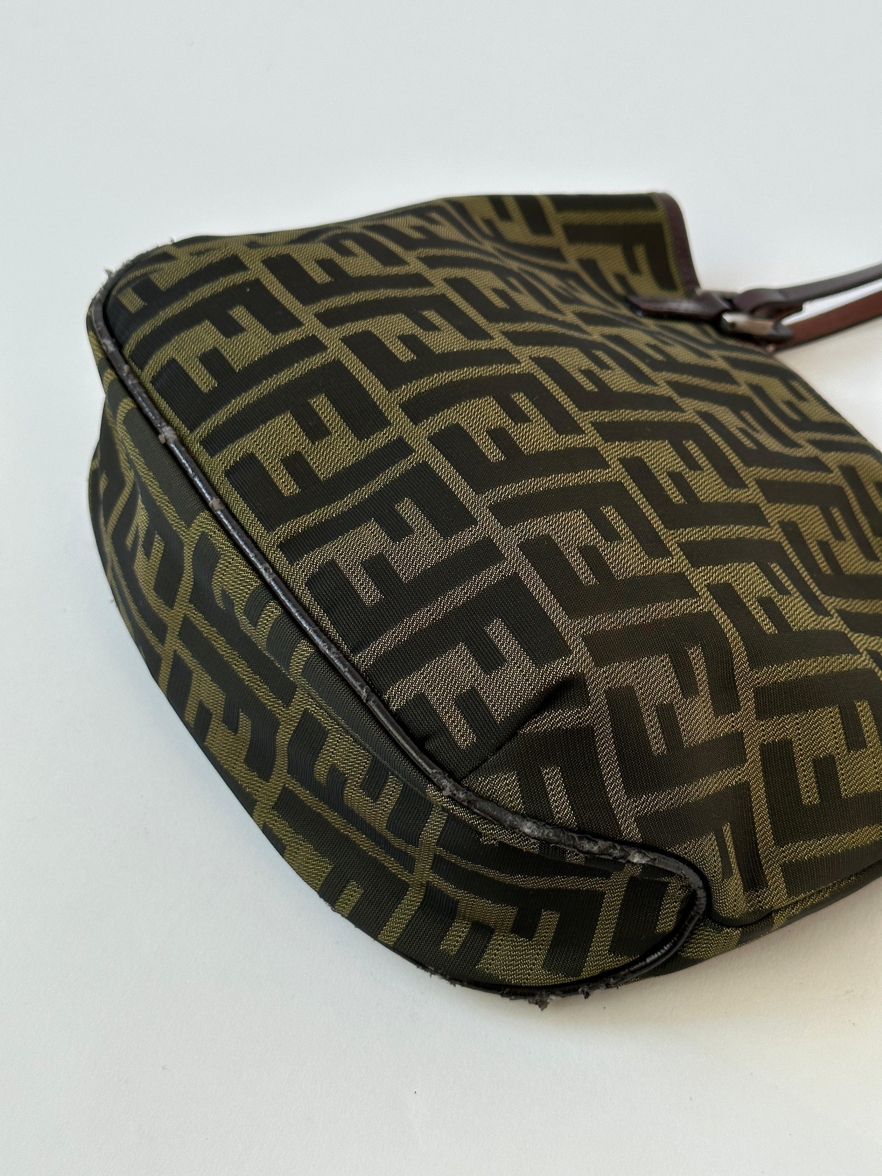 Fendi Zucca Canvas Tote Bag