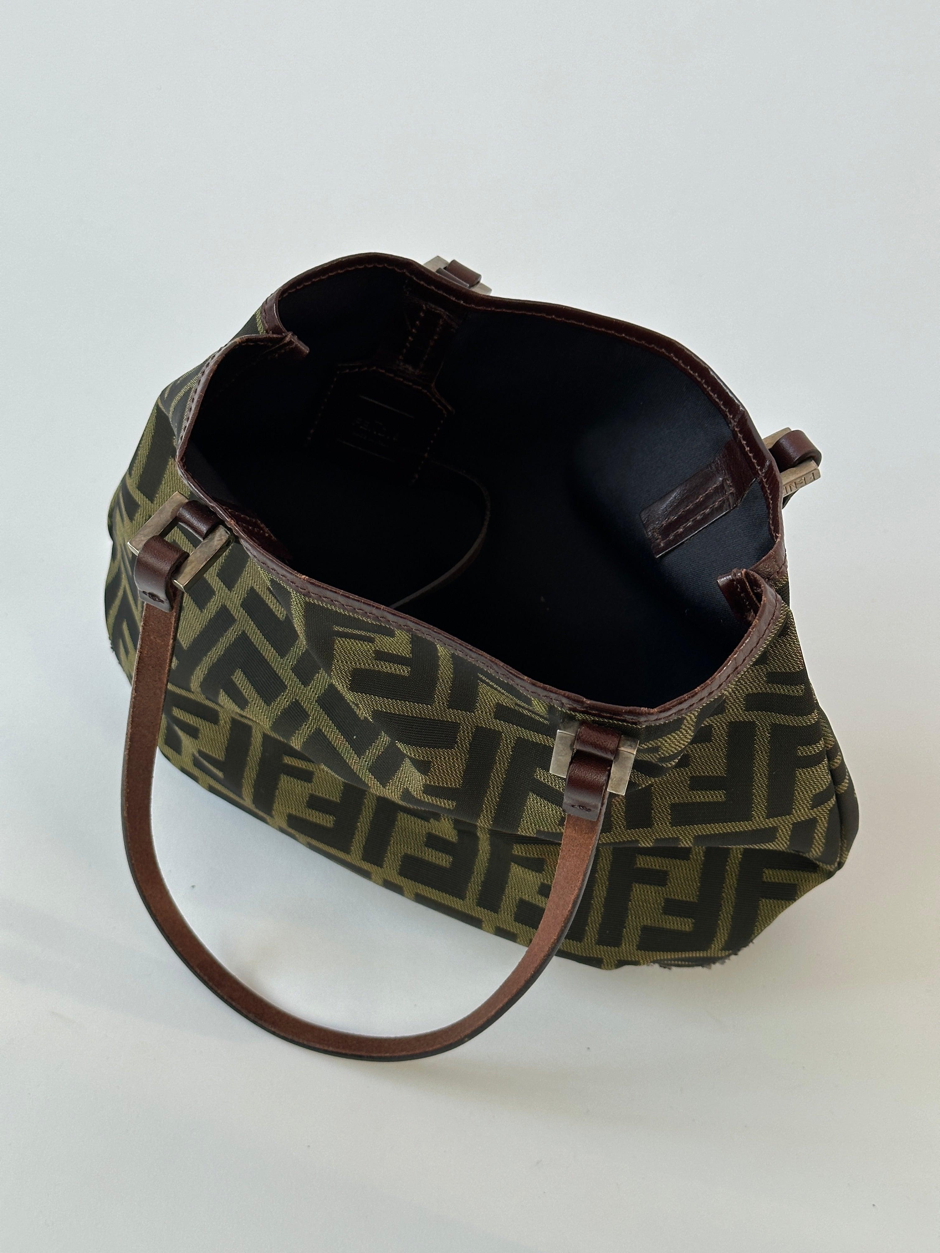 Fendi Zucca Canvas Tote Bag