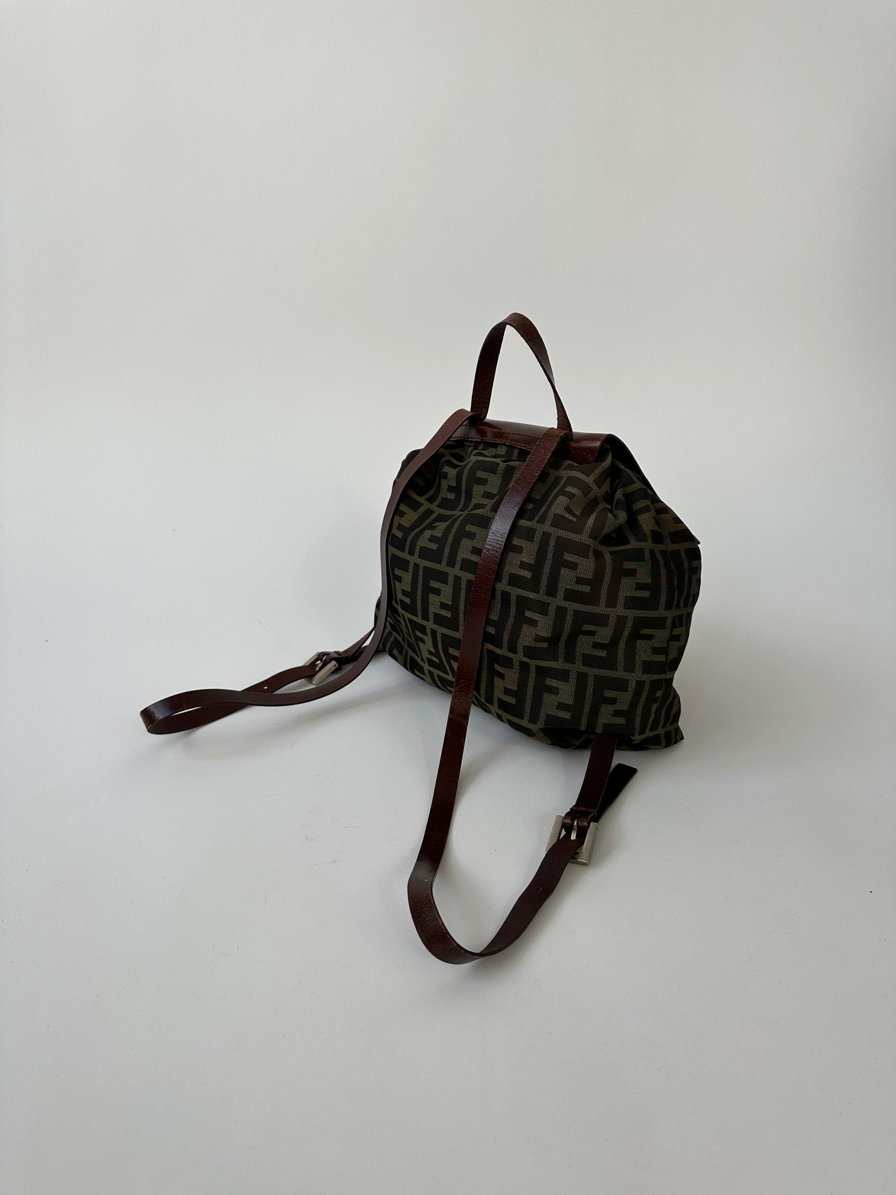 Fendi Zucca FF Monogram Rucksack