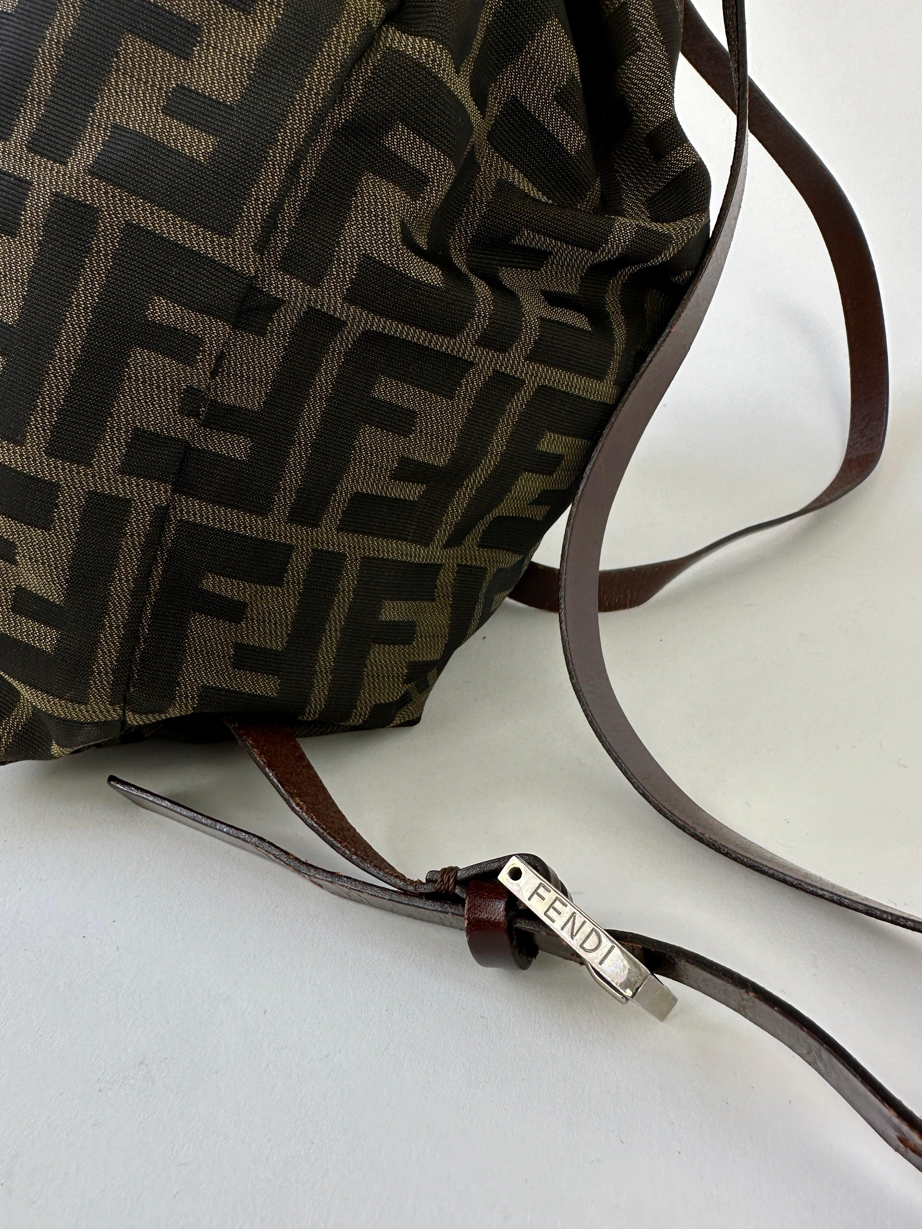 Fendi Zucca FF Monogram Rucksack