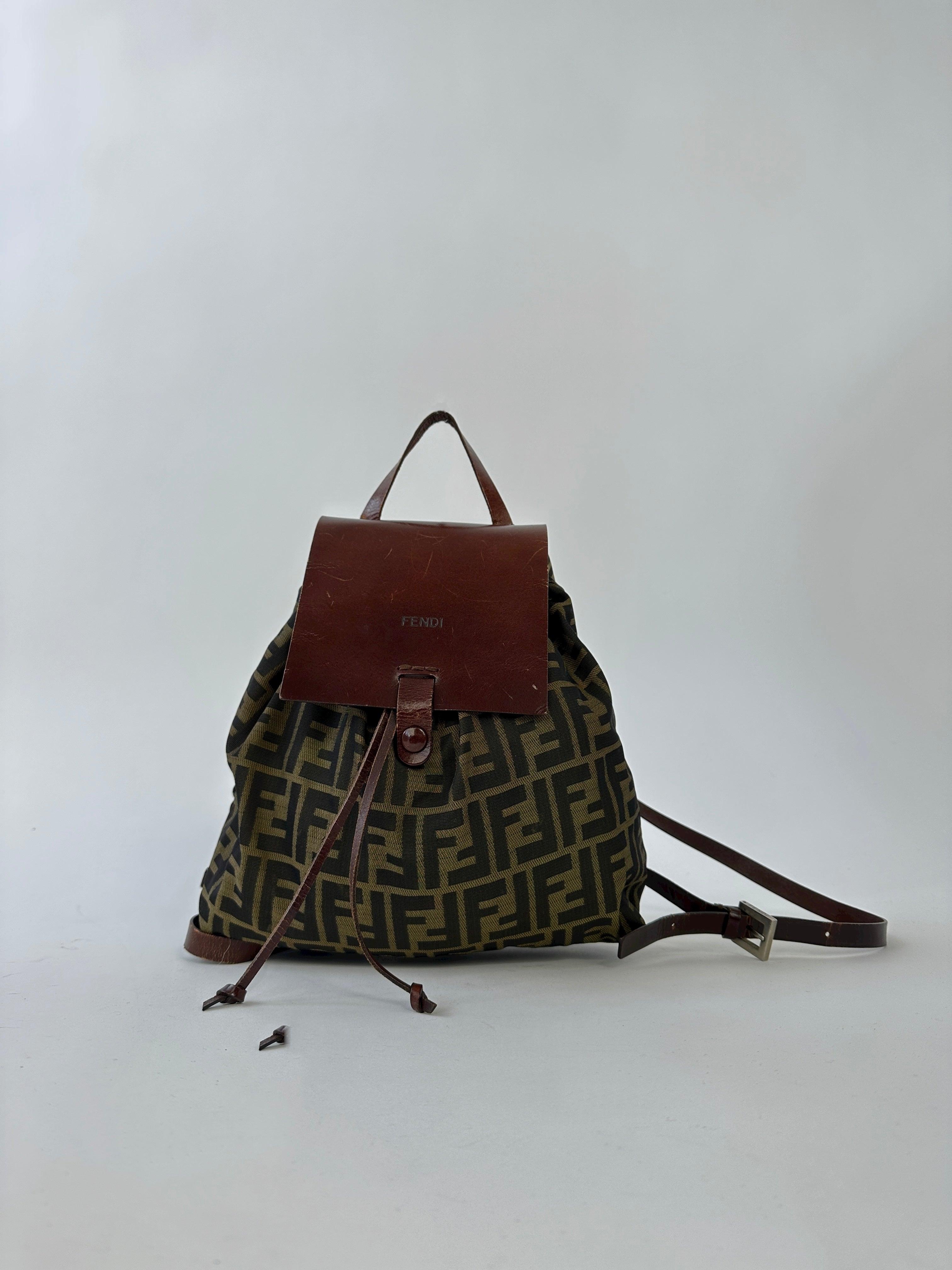Fendi Zucca FF Monogram Rucksack
