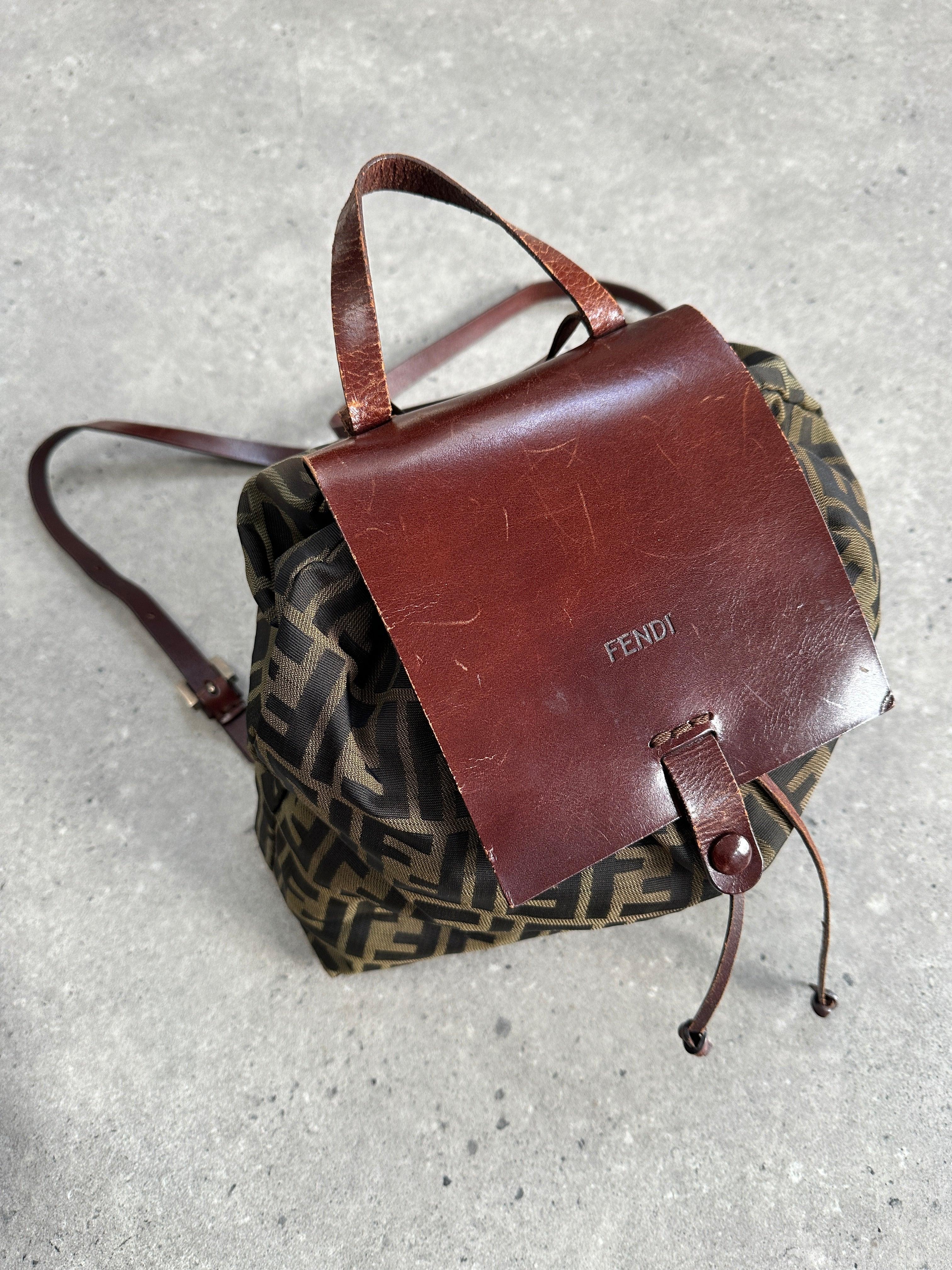 Fendi Zucca FF Monogram Rucksack