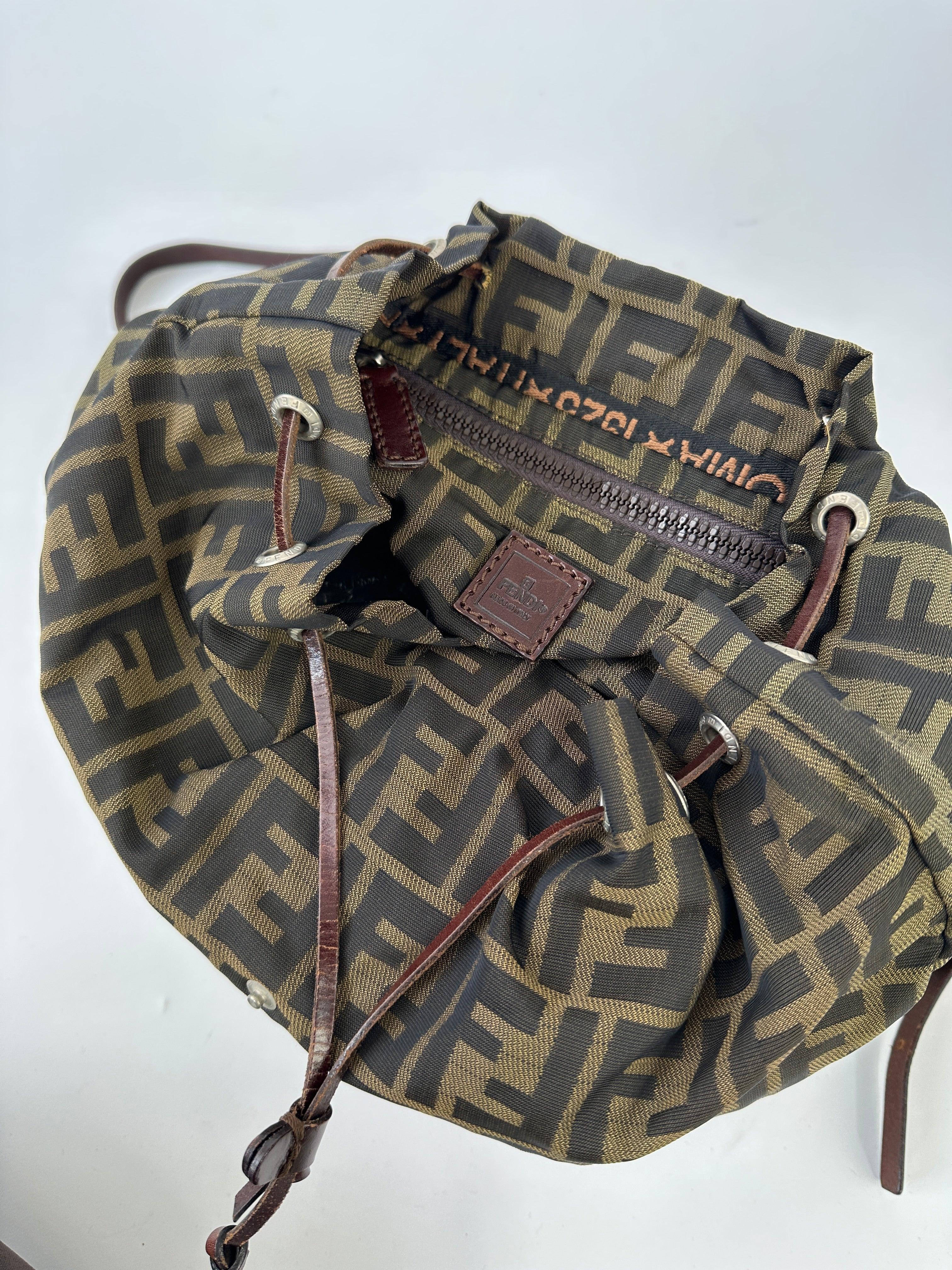 Fendi Zucca FF Monogram Rucksack