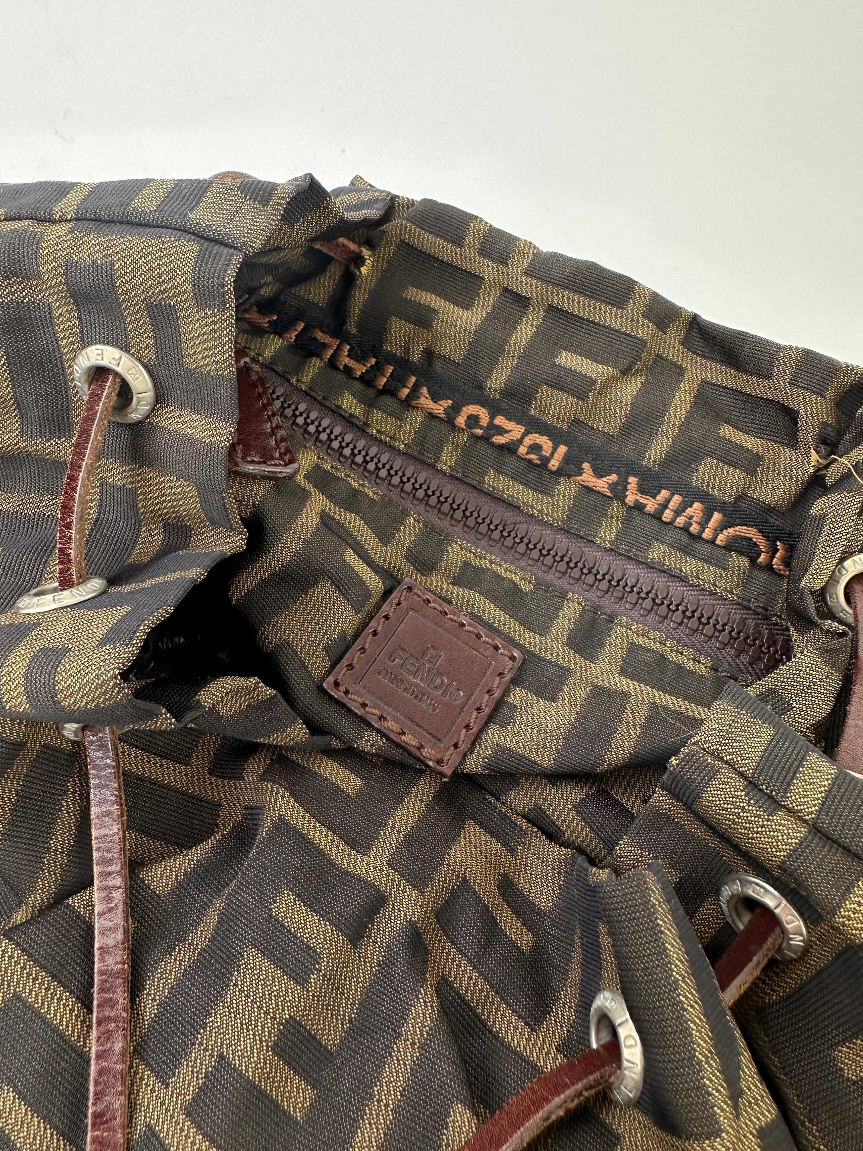 Fendi Zucca FF Monogram Rucksack