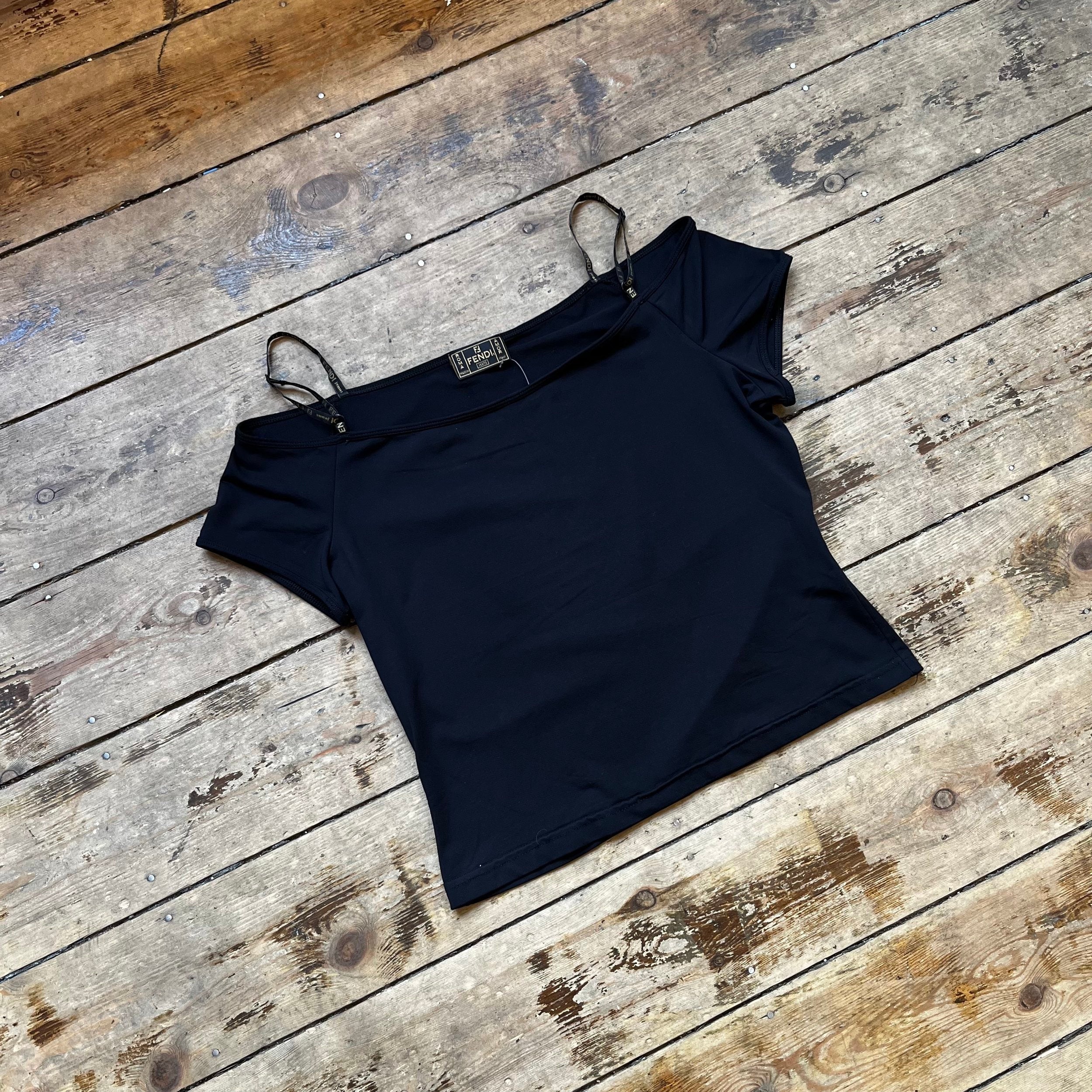 Fendi strappy t shirt