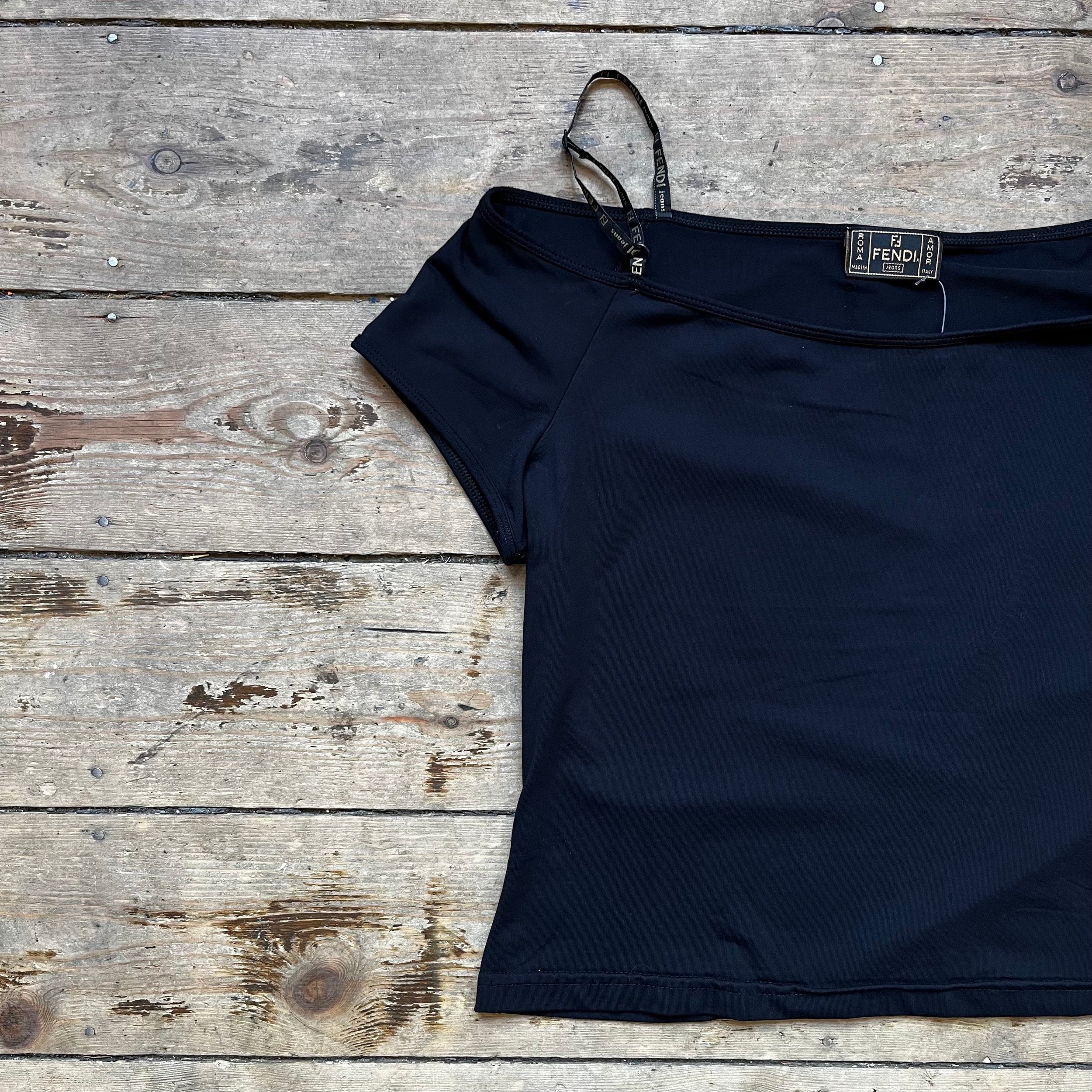 Fendi strappy t shirt