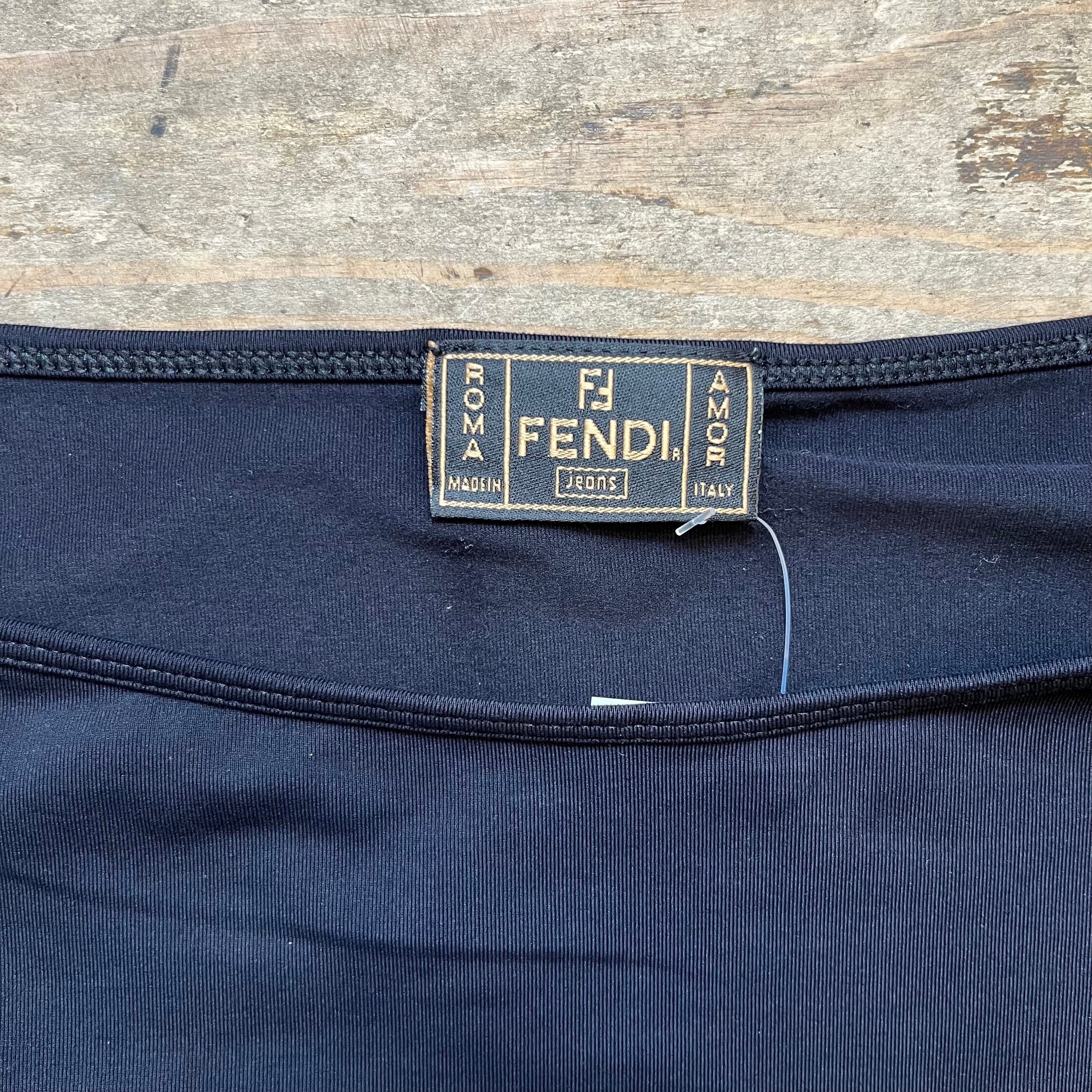 Fendi strappy t shirt