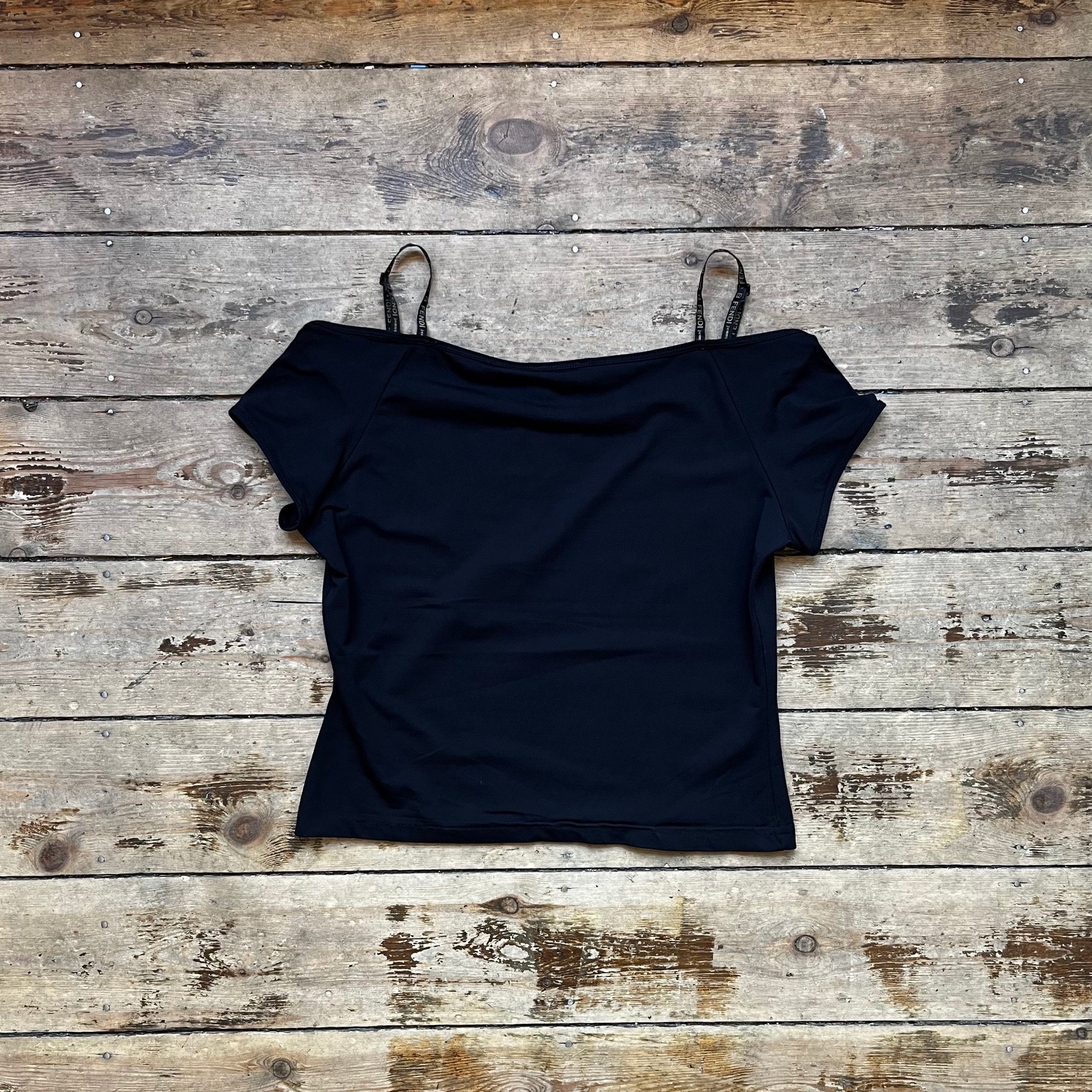 Fendi strappy t shirt