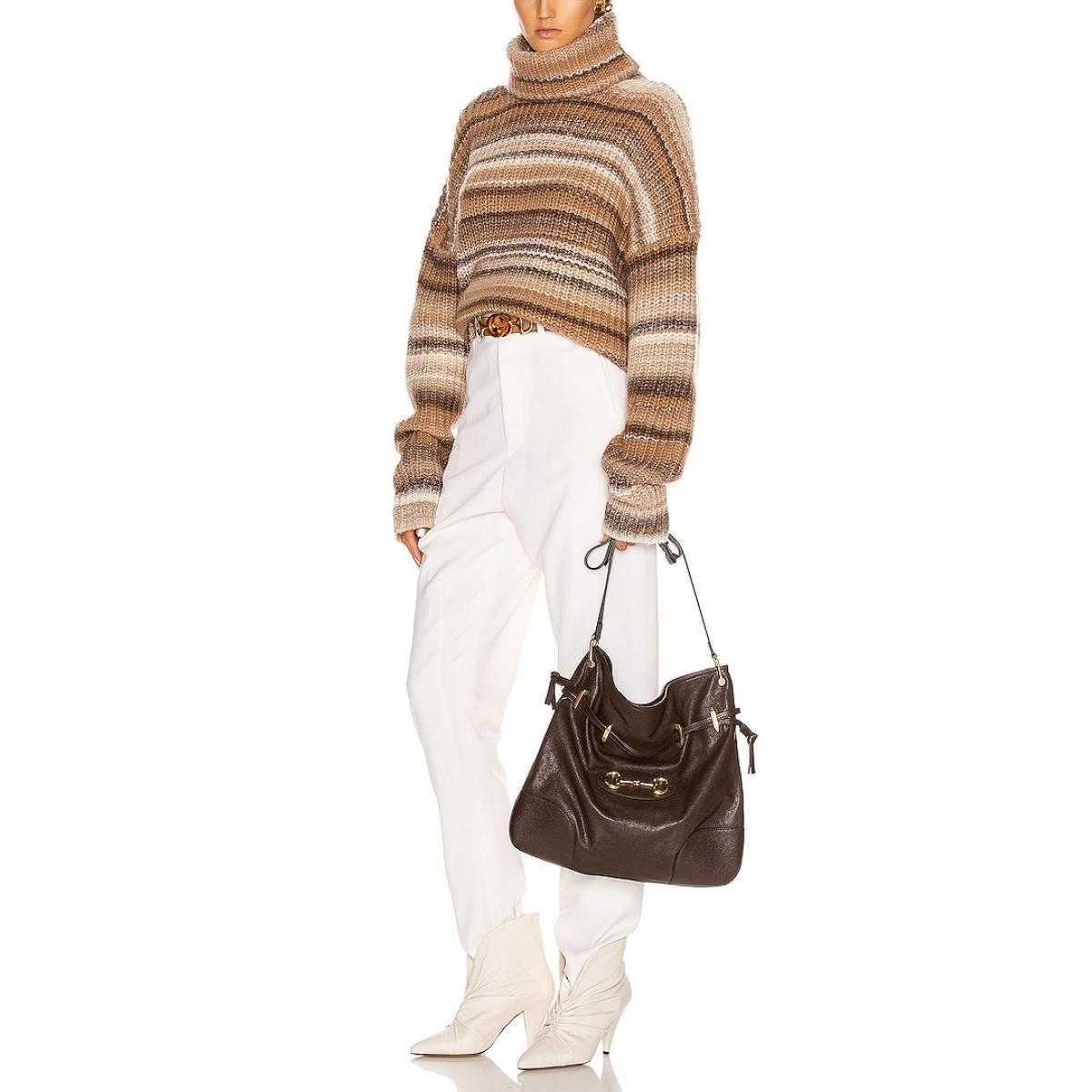 1955 Horsebit Shoulder Bag