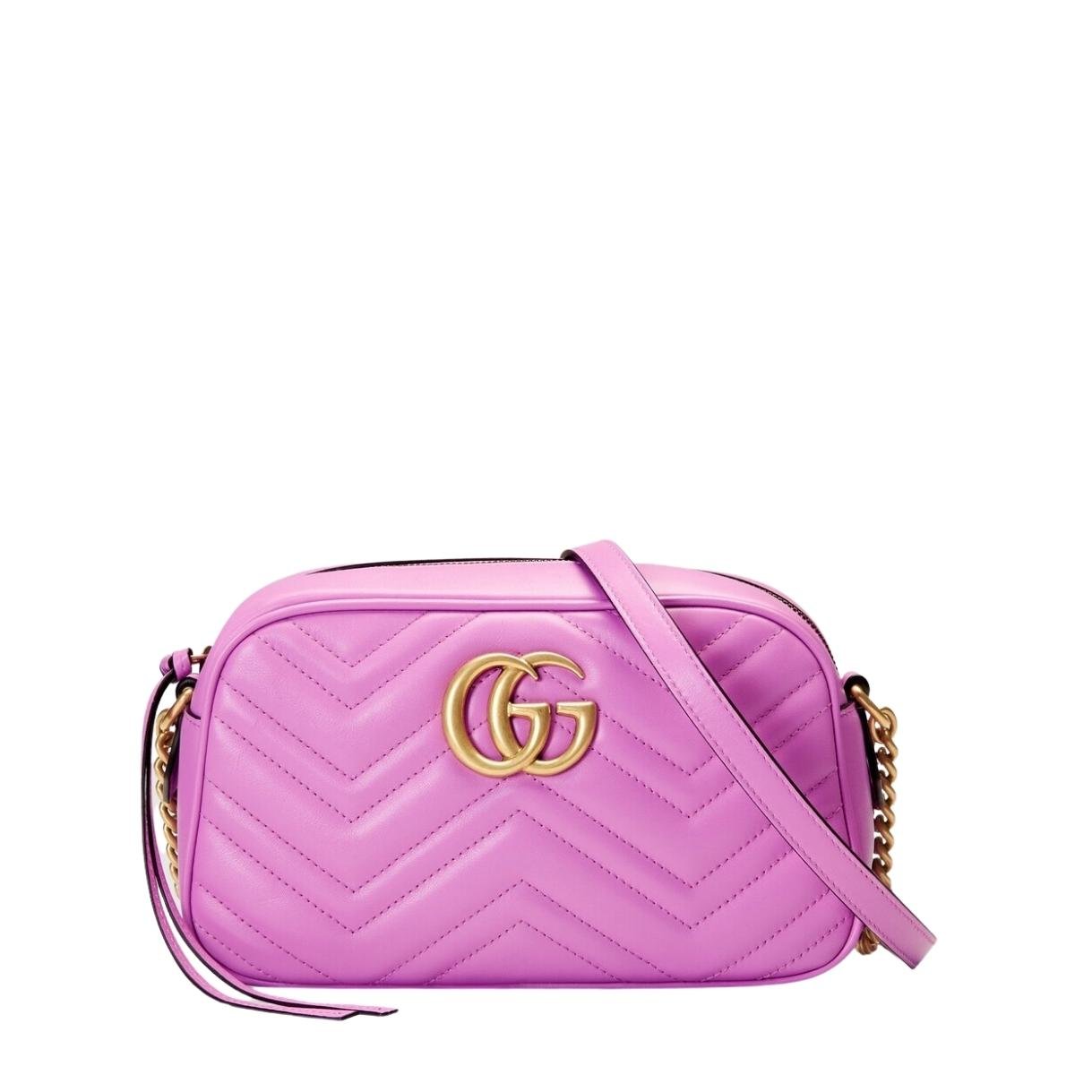GG Marmont Quilted Shoulder Bag