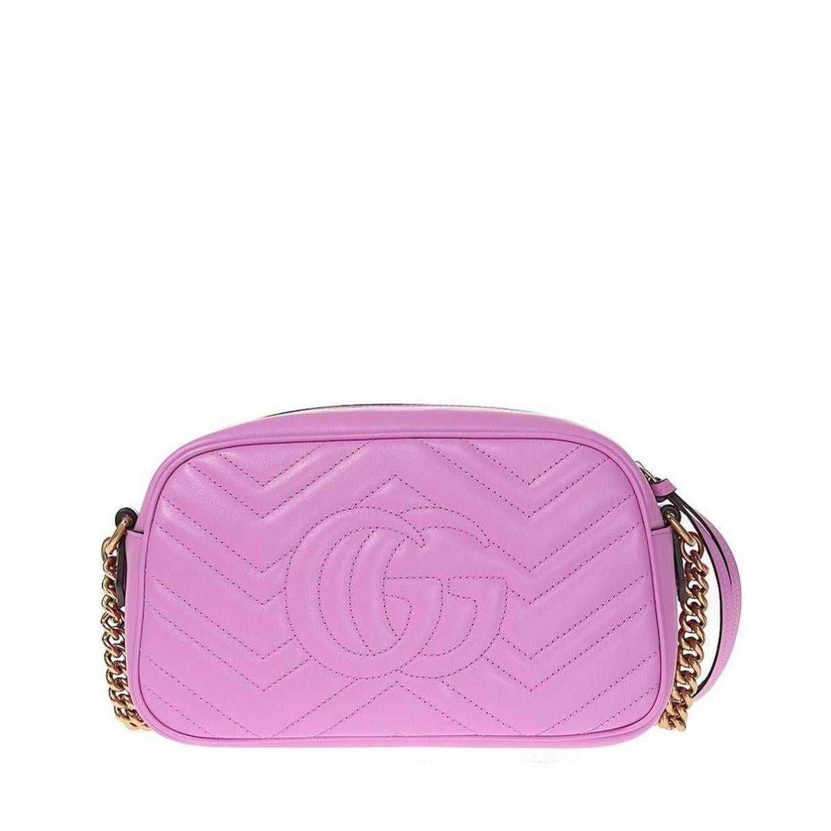 GG Marmont Quilted Shoulder Bag