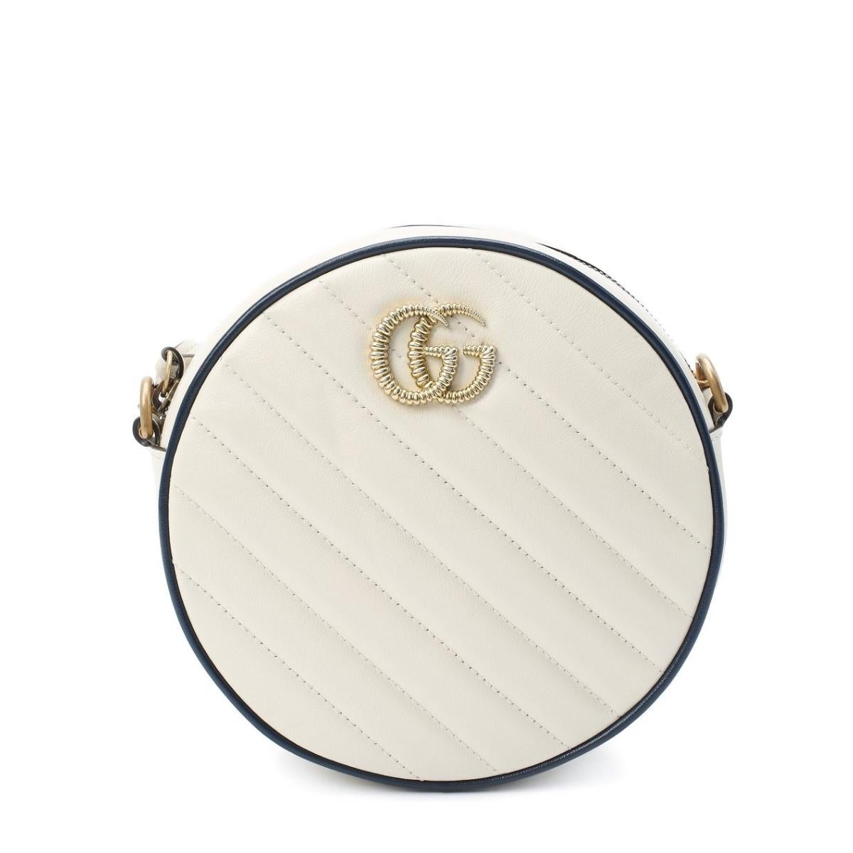 GG Marmont Round Shoulder Bag