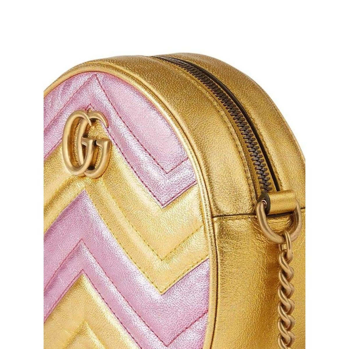 GG Marmont Round Shoulder Bag