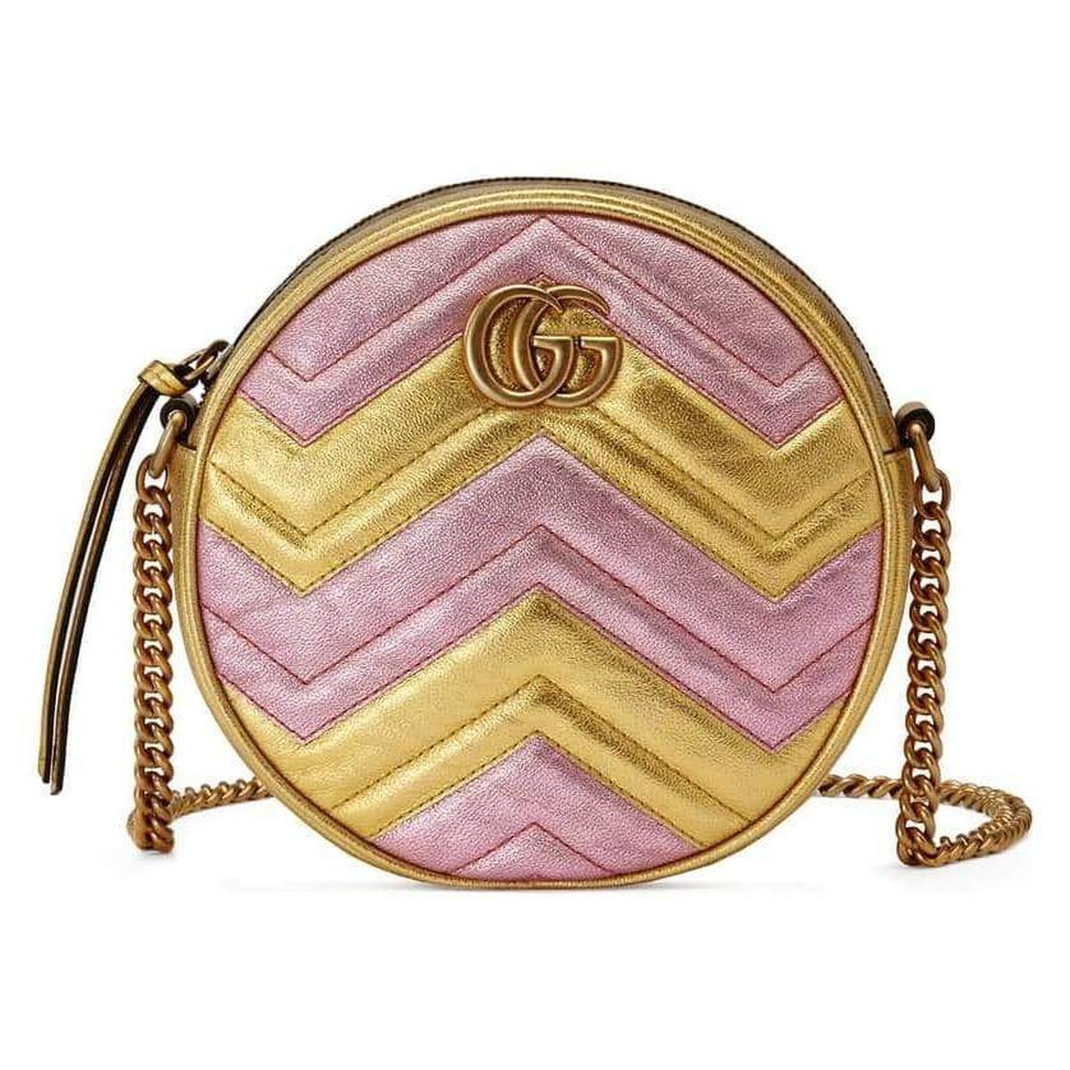 GG Marmont Round Shoulder Bag