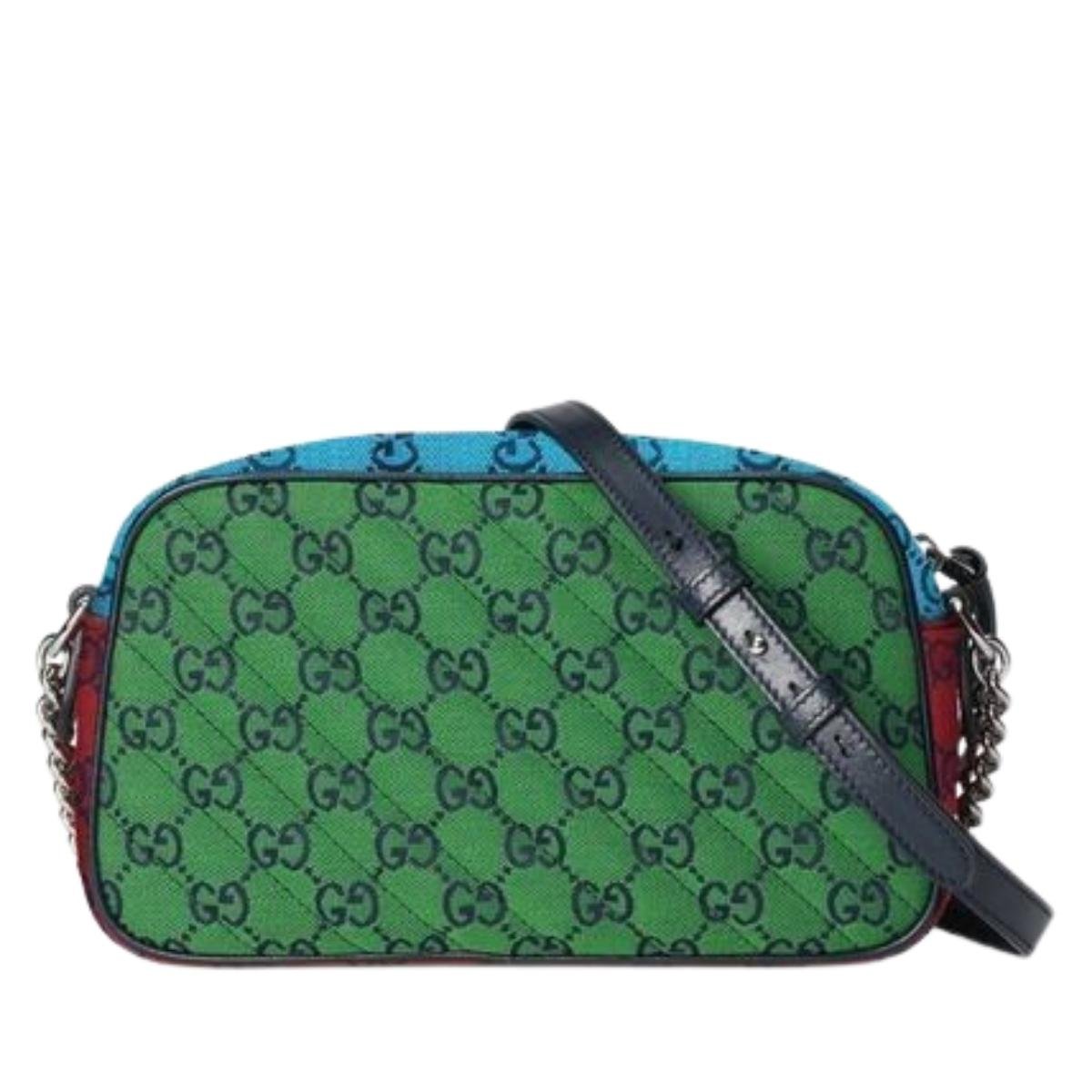 Multicolor GG Marmont Chain Shoulder Bag