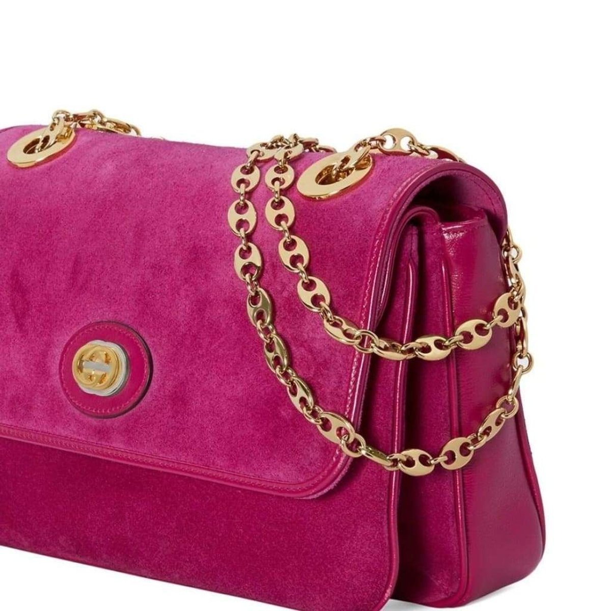 Small Suede Shoulder Bag