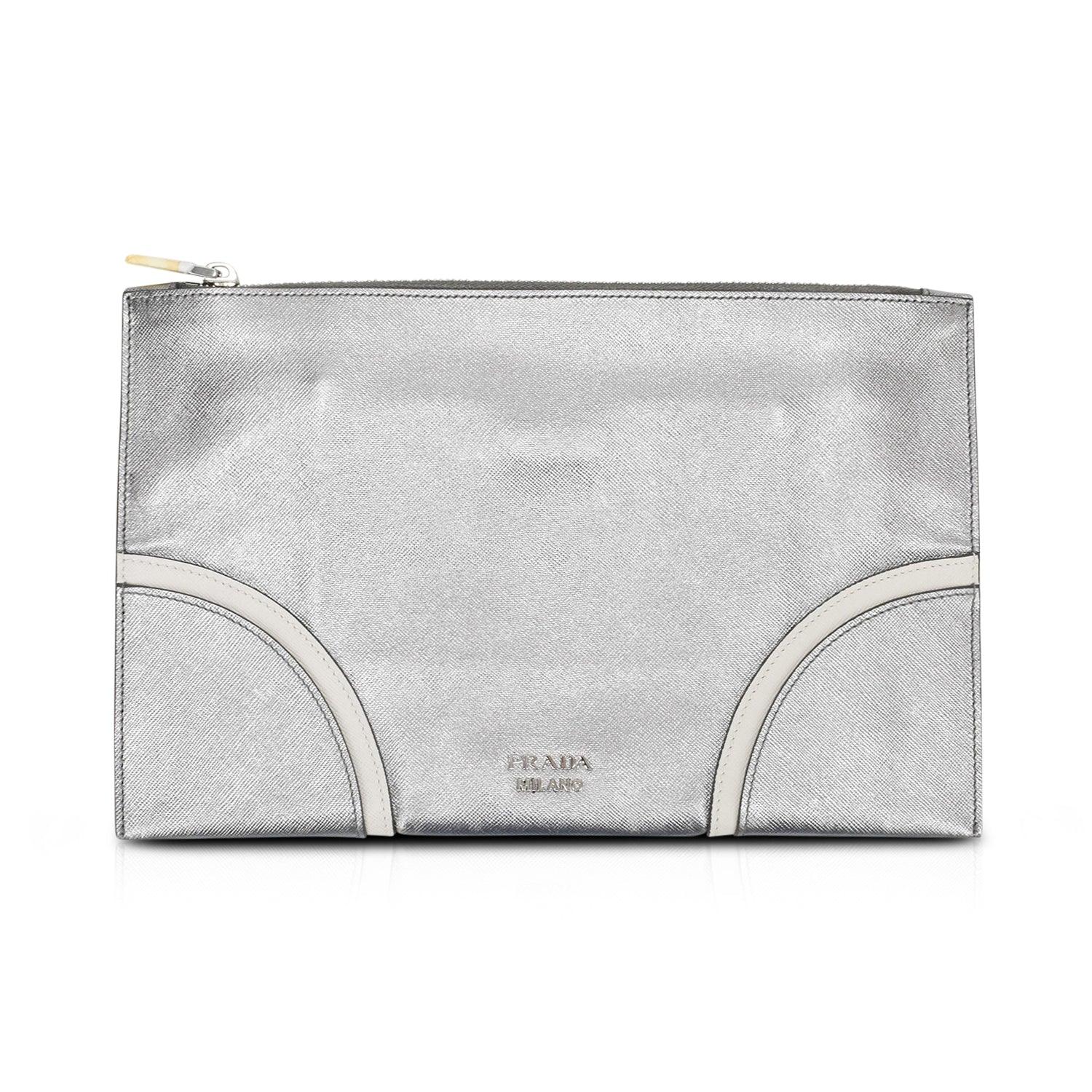 Prada 'Saffiano Lux' Clutch