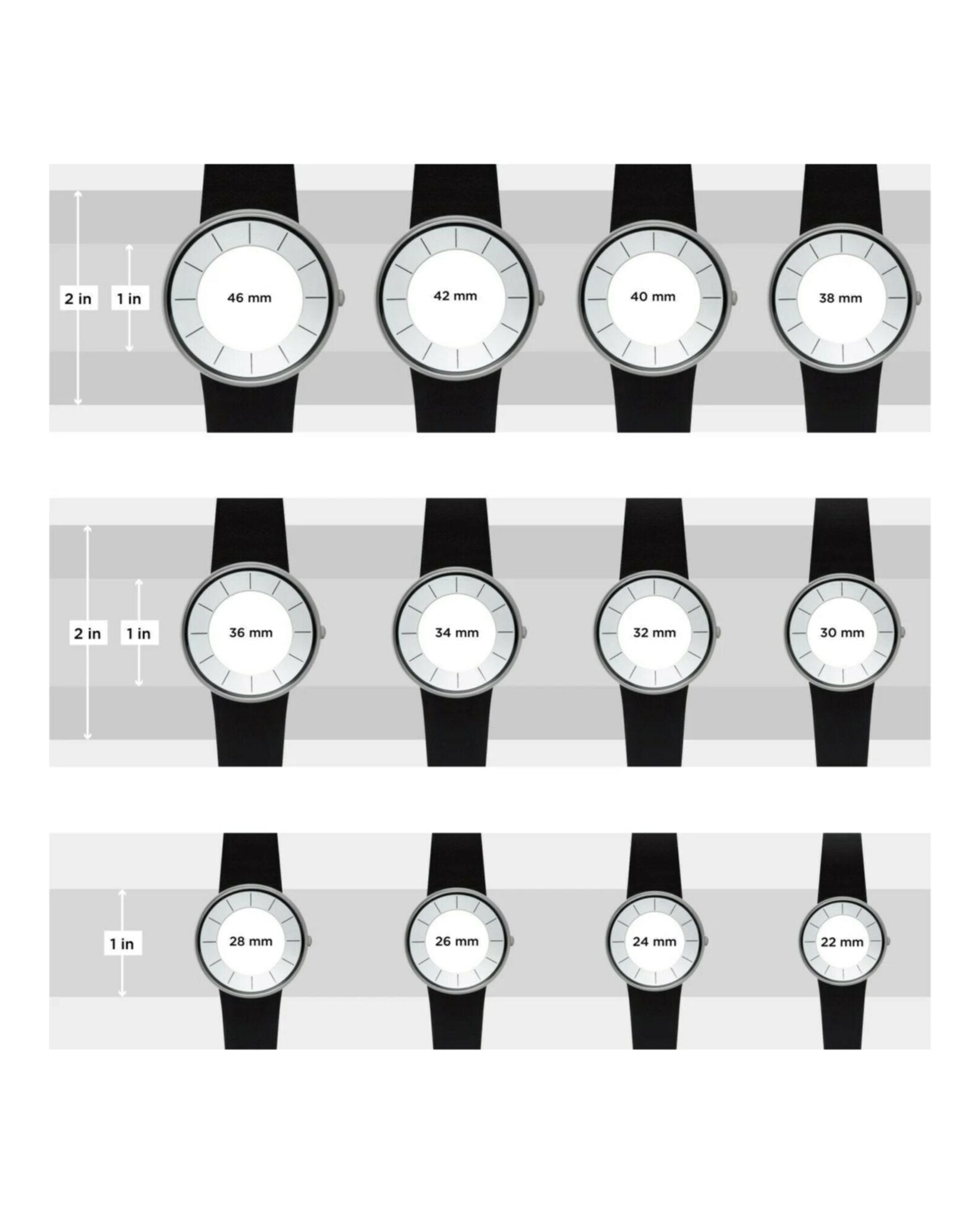 Fendi Womens Forever Fendi Black 19mm Bracelet Fashion Watch