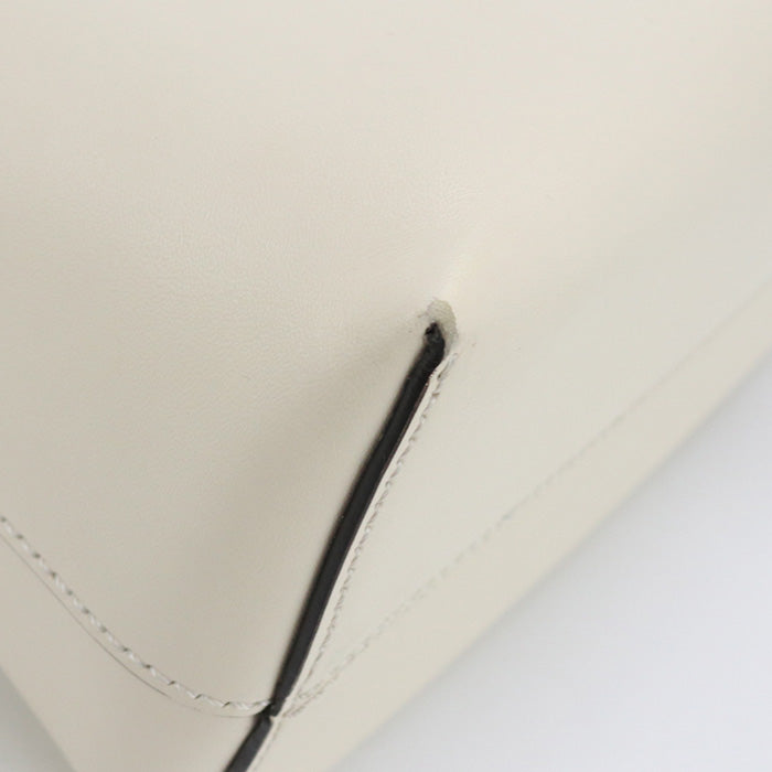 FENDI 8BL146 AC9L By the way medium Handbag Shoulder bag leather White Women
