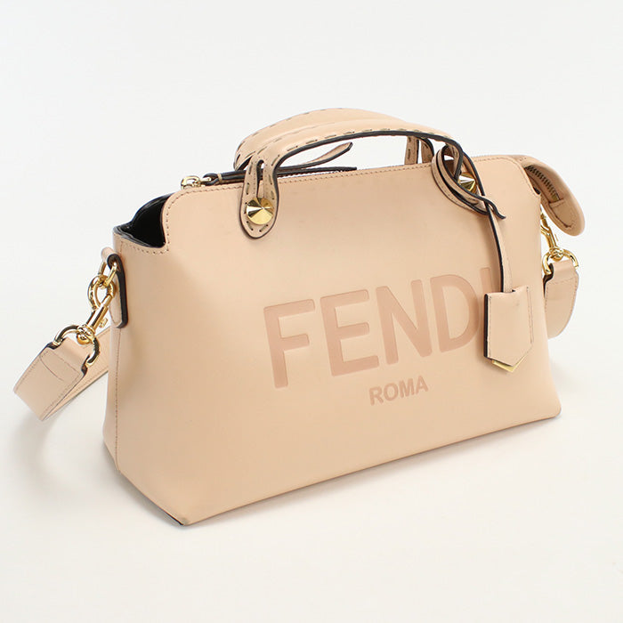 FENDI 8BL146 AC9L By the Way Medium Handbag shoulder bag leather Pink Women