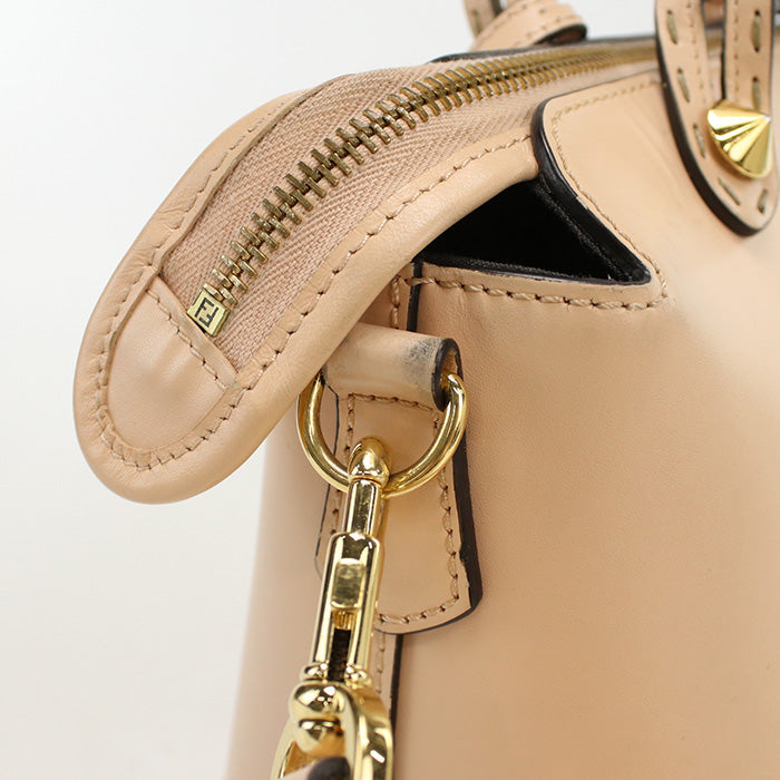 FENDI 8BL146 AC9L By the Way Medium Handbag shoulder bag leather Pink Women