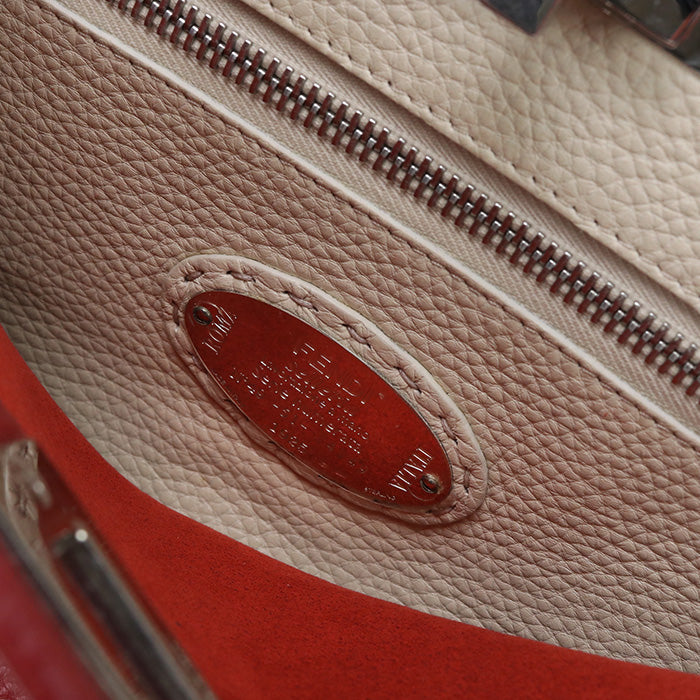FENDI FE79246 2WAY handbag 198000 Handbag leather red Women