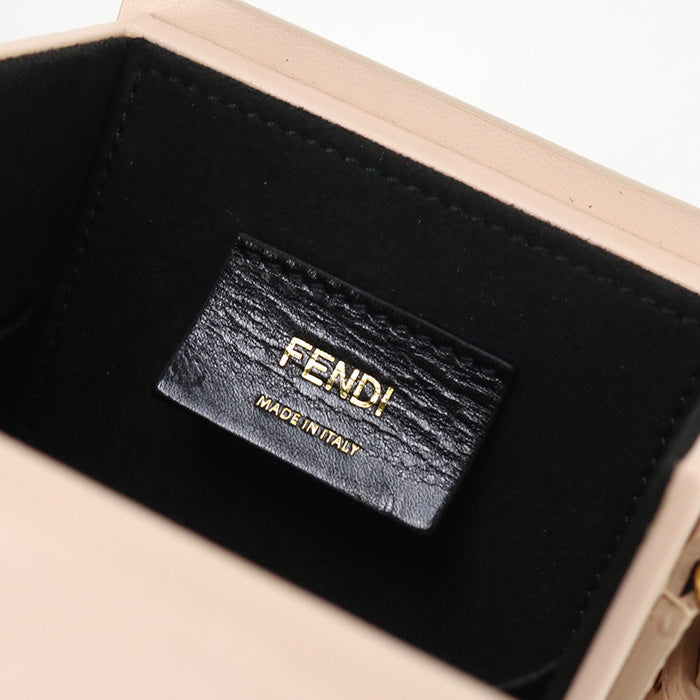 FENDI 8BT339 ADP6 Shoulder Bag Box Shoulder Bag leather pink Women