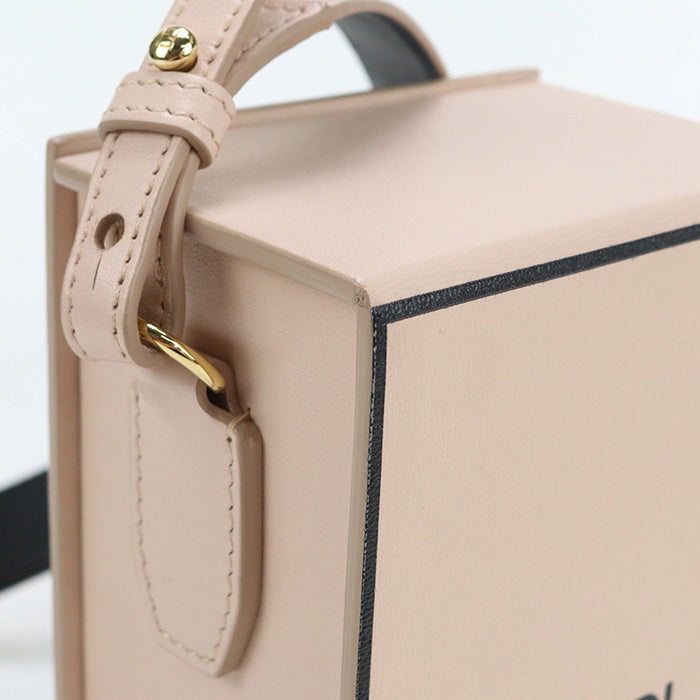FENDI 8BT339 ADP6 Shoulder Bag Box Shoulder Bag leather pink Women