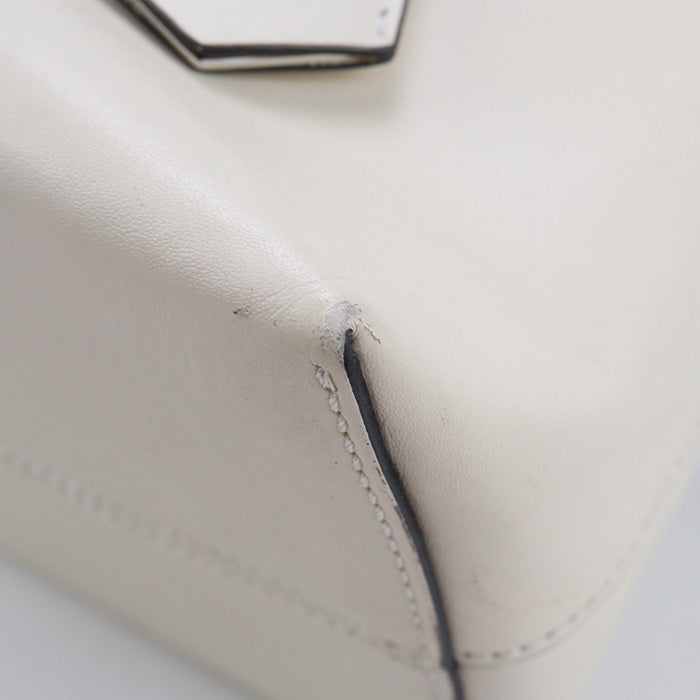 FENDI 8BL146 AC9L Handbag By the Way Medium 2way handbag leather white Women