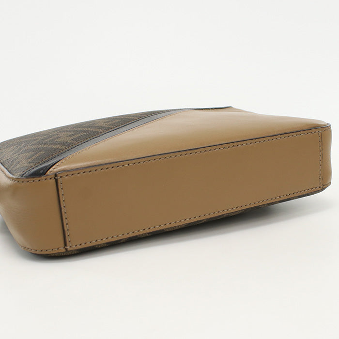 FENDI 7M0286 AJF8 F1EGA Shoulder bag Zucca Cam Medium Camera case PVC, leather Brown mens(unisex)