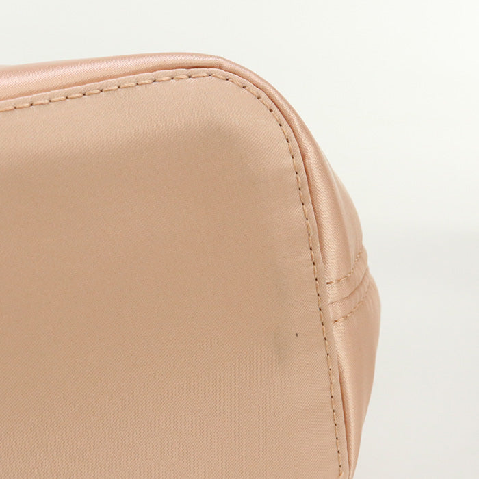 FENDI 8BS010 A0W4 Mini Montresor Diagonal Shoulder Bag Nylon/leather pink Women