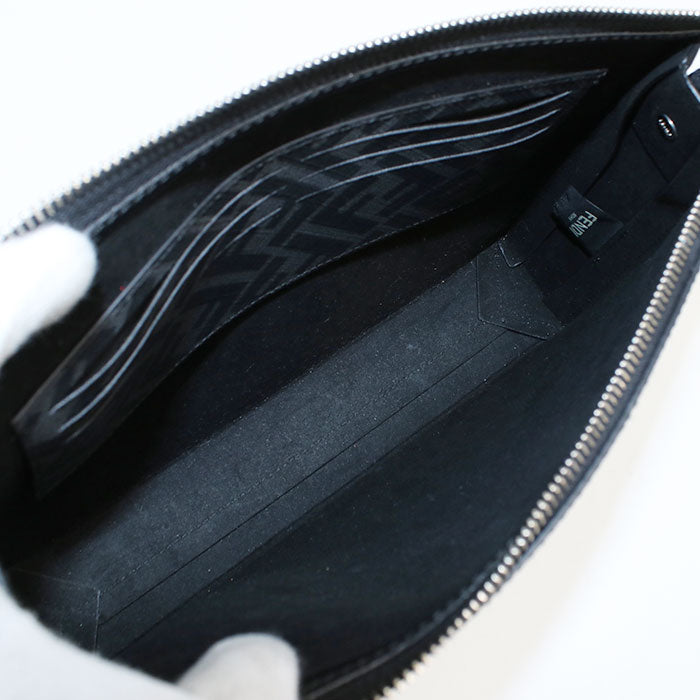 FENDI 7VA564 AJJ4 Clutch bag PVC Black mens