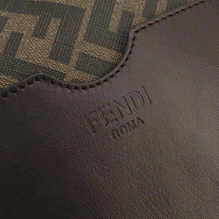 FENDI FE88632 Camera case Fendi Rome Shoulder Bag PVC Brown mens