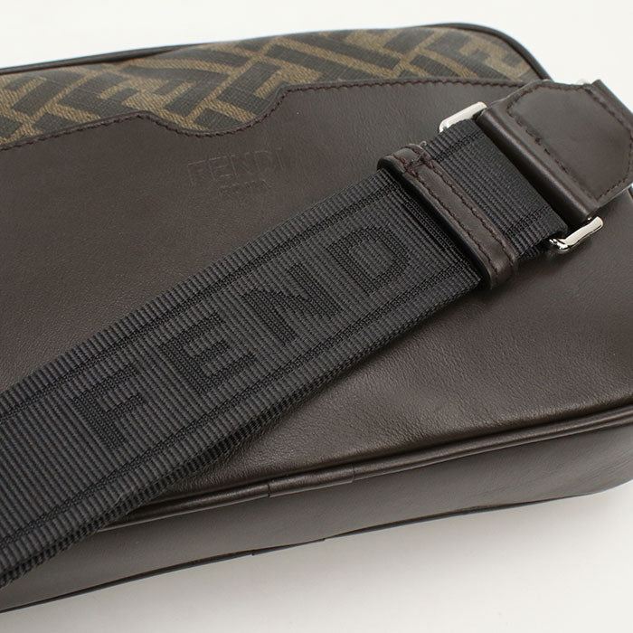 FENDI FE88632 Camera case Fendi Rome Shoulder Bag PVC Brown mens