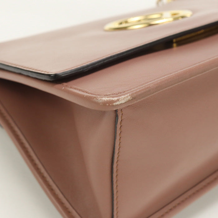 FENDI 8BT284 Shoulder Bag Canai F Zucca handbag 2WAY handbag leather pink Women
