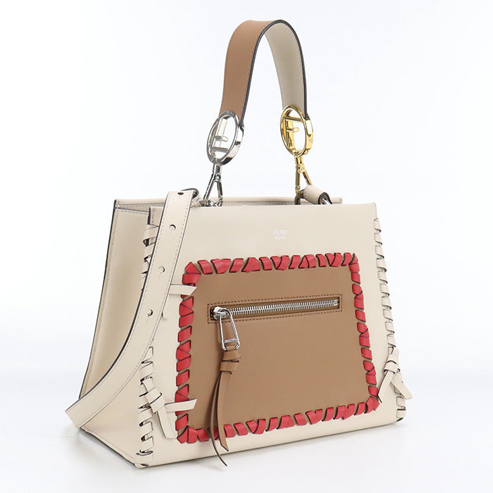 FENDI 8BH344 A316 Handbag Runaway 2WAYShoulder Bag leather Multicolor Women