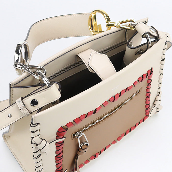 FENDI 8BH344 A316 Handbag Runaway 2WAYShoulder Bag leather Multicolor Women